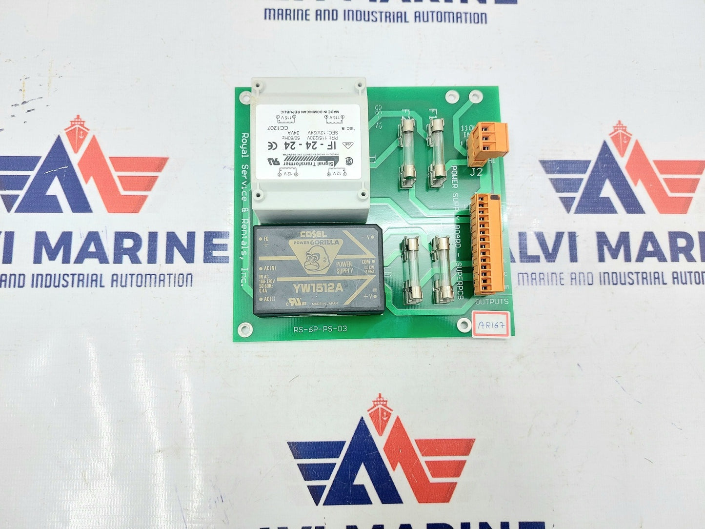 ROYAL SERVICE RS-6P-PS-03 POWER SUPPLY BOARD-SUPERPCB (3)