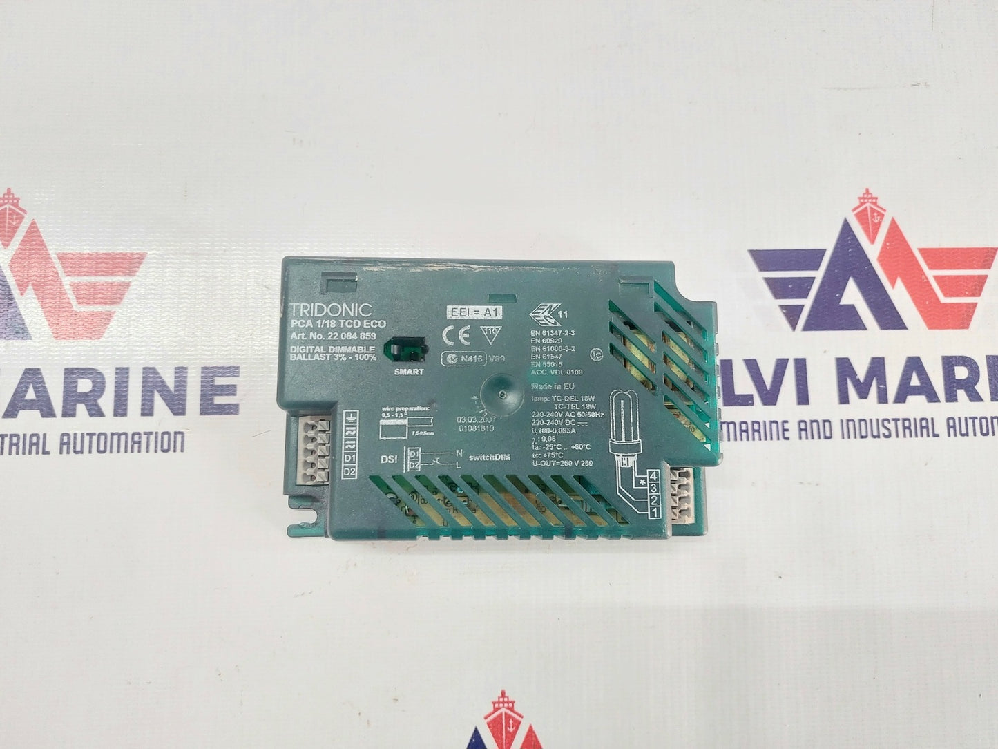 TRIDONIC PCA 1118 TCD ECO DIGITAL DIMMABLE BALLAST 22 084 859 (2)
