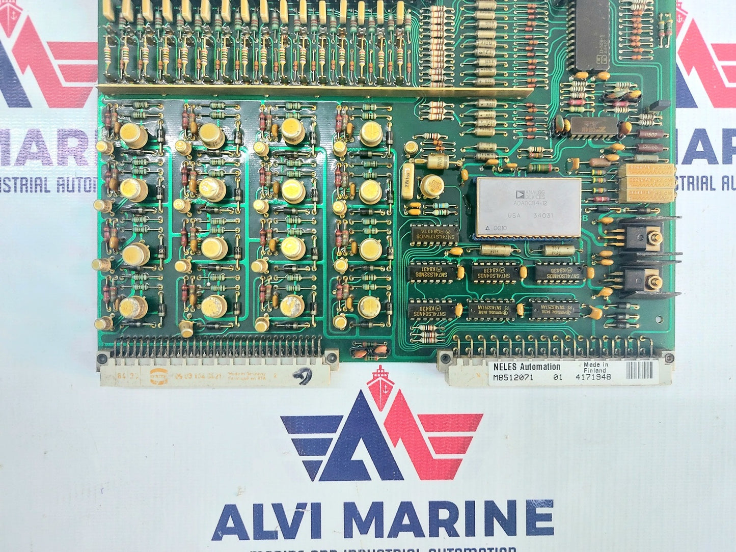 NELES AUTOMATION VALMET M8512071 AIU 16 ANALOG INPUT MODULE 545100-3A (2)