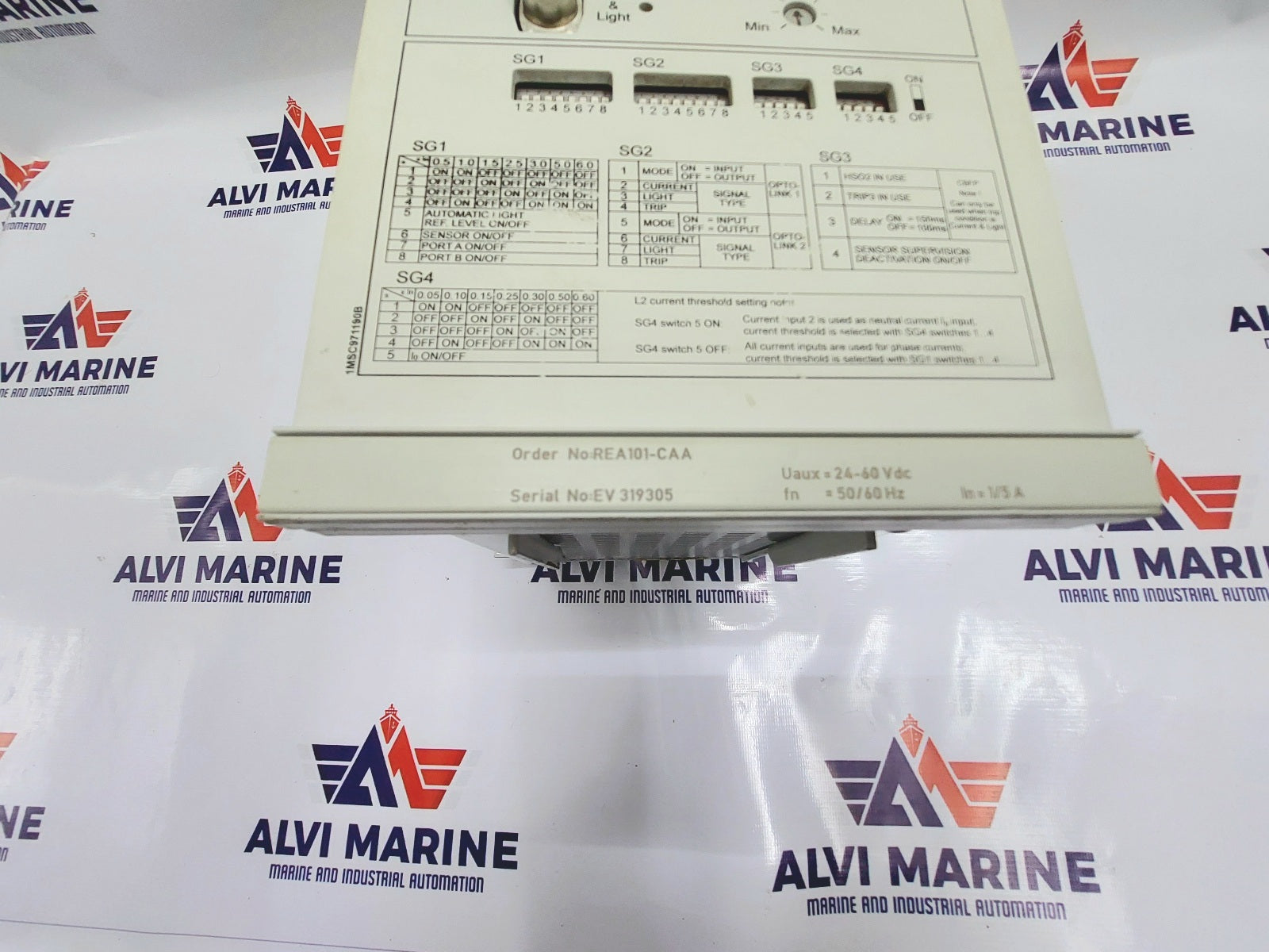 ABB REA101-CAA ARC PROTECTION RELAY REV: B