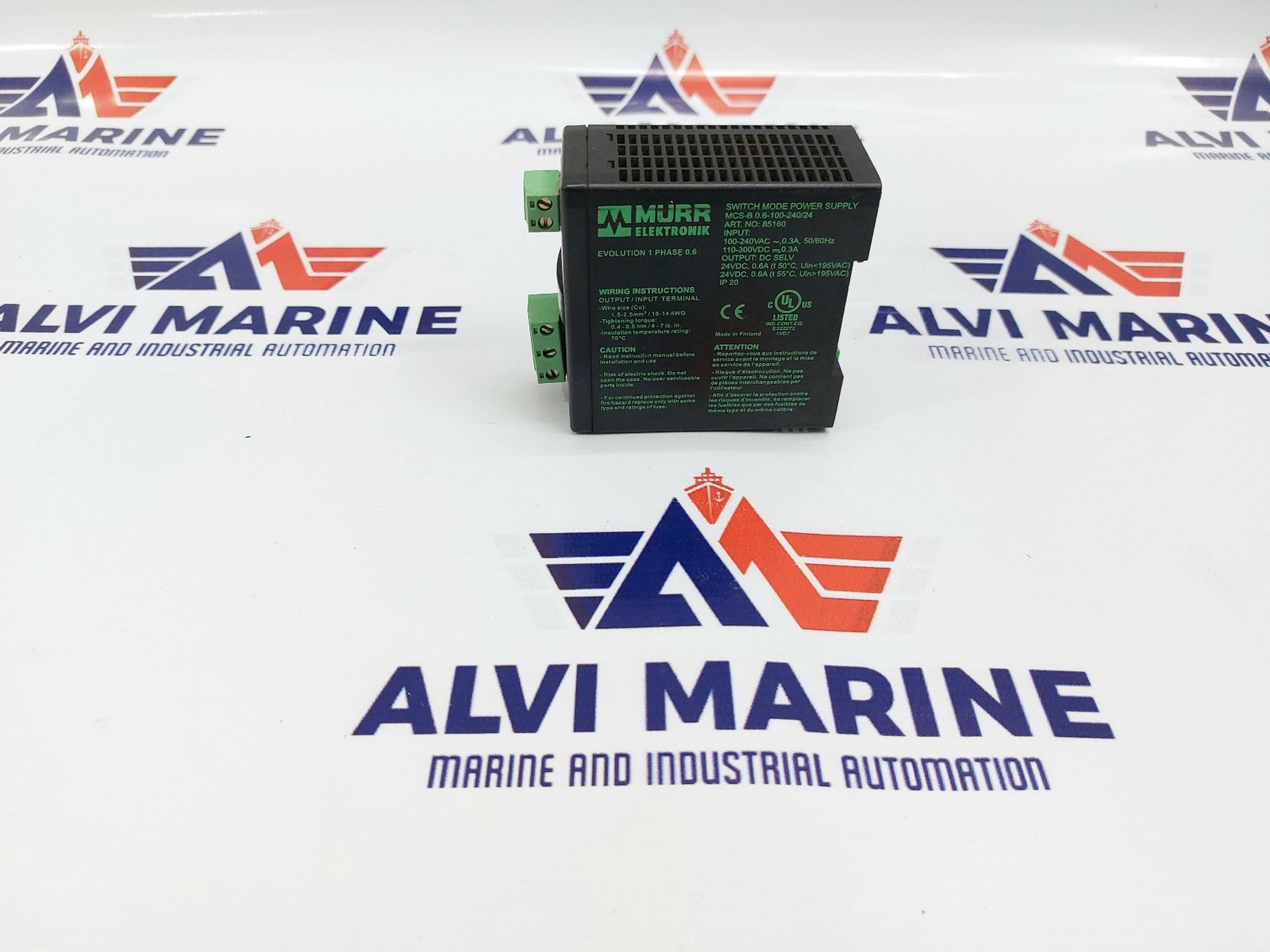 MURR ELEKTRONIK MCS-B 0.6-100-240/24 SWITCH MODE POWER SUPPLY