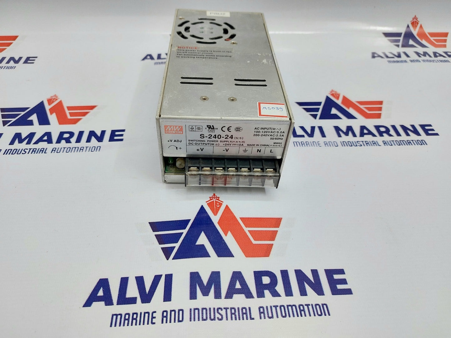 MEAN WELL S-240-24 SWITCHING POWER SUPPLY (3)