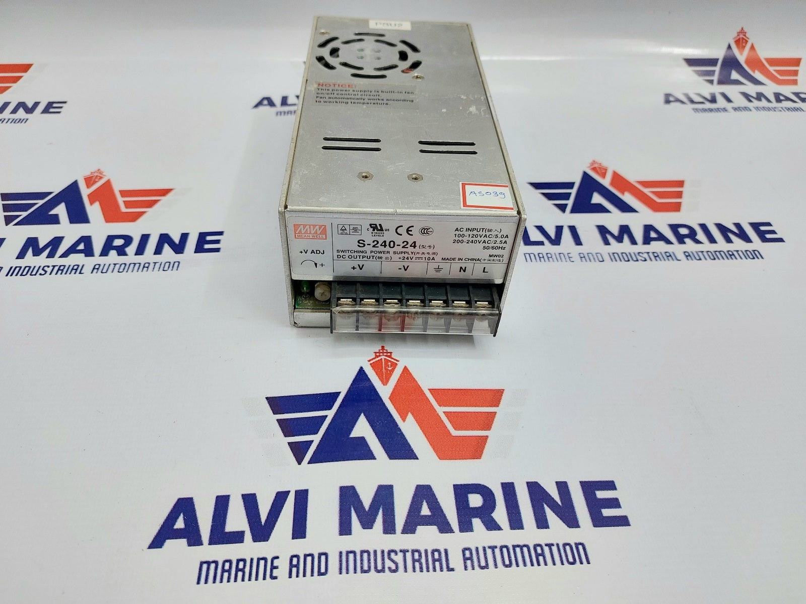 MEAN WELL S-240-24 SWITCHING POWER SUPPLY (3)