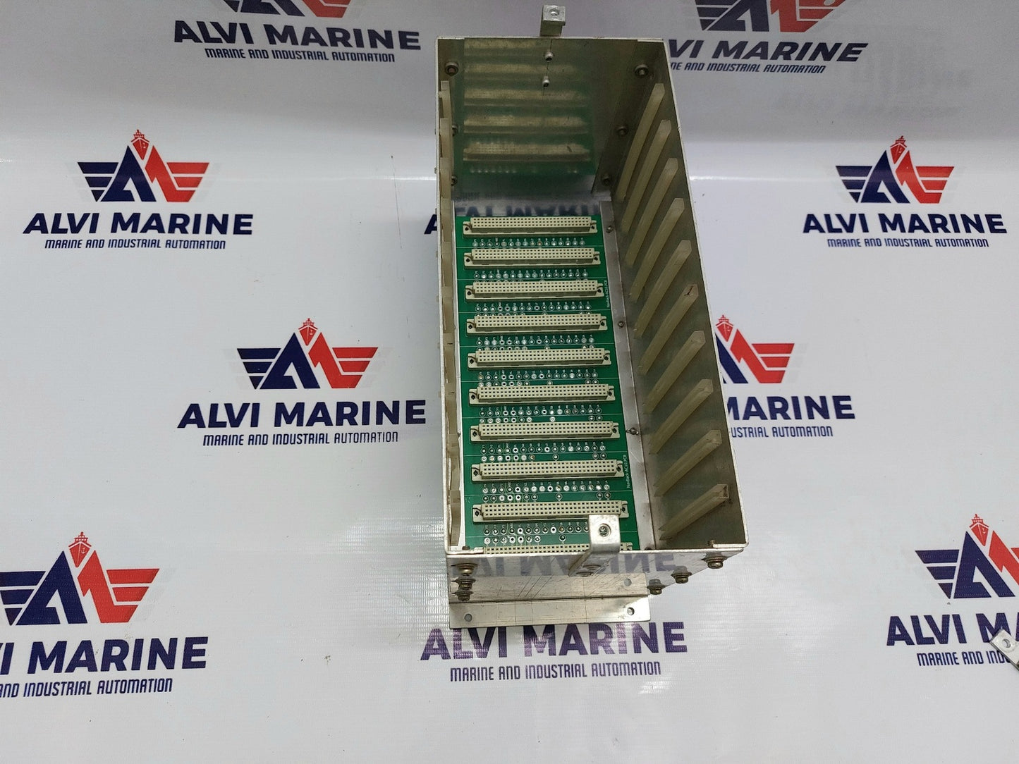PAN DELTA NAVBACK-AC10.PCB 10 SLOT NAVIGATION LIGHT ALARM RACK