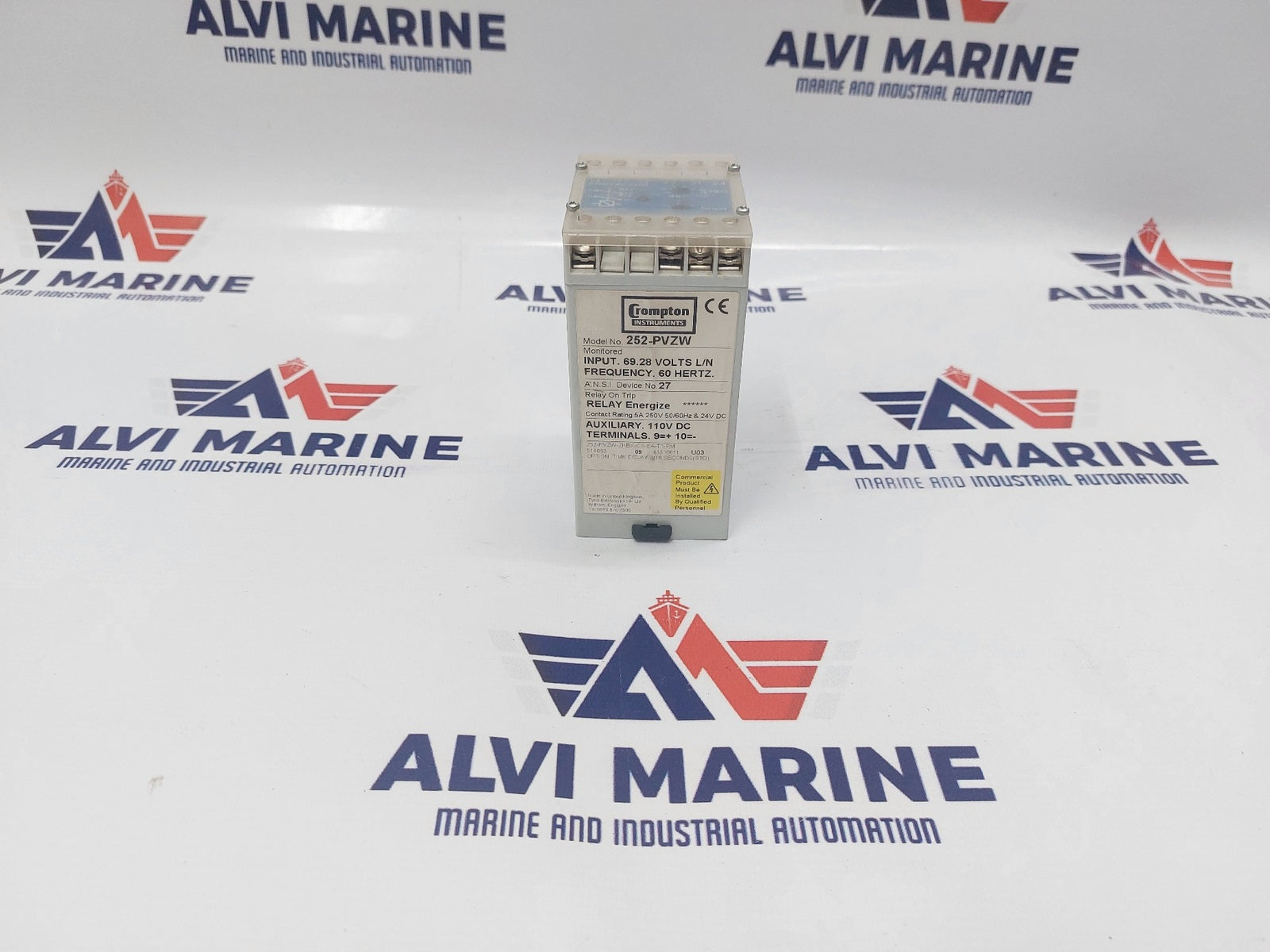 CROMPTON 252-PVZW TIME DELAY RELAY 252-PVZW-ZKBX-C6-EA-T1-PM (3)