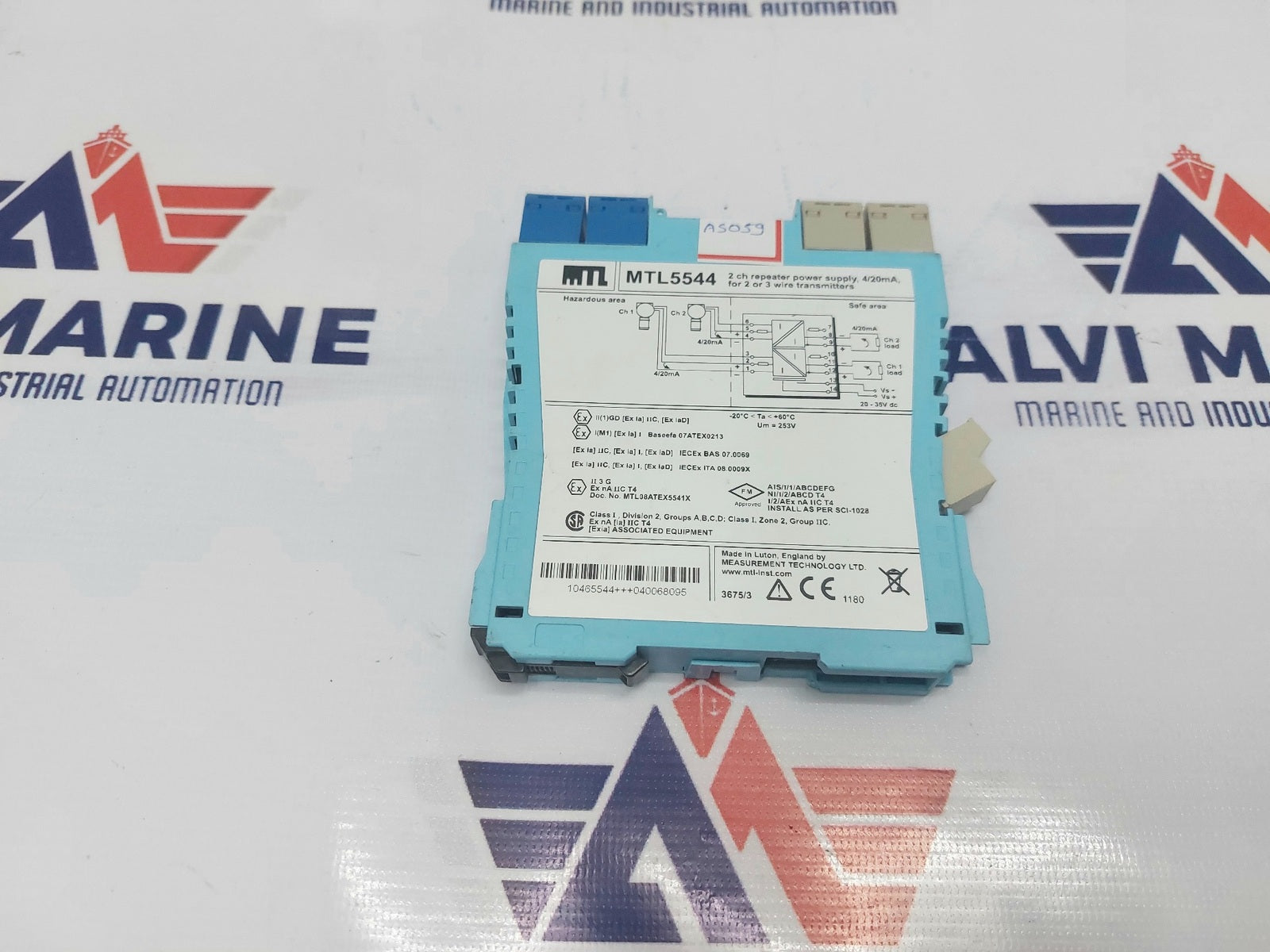 MTL MTL5544 2CH REPEATER POWER SUPPLY, 420MA (3)