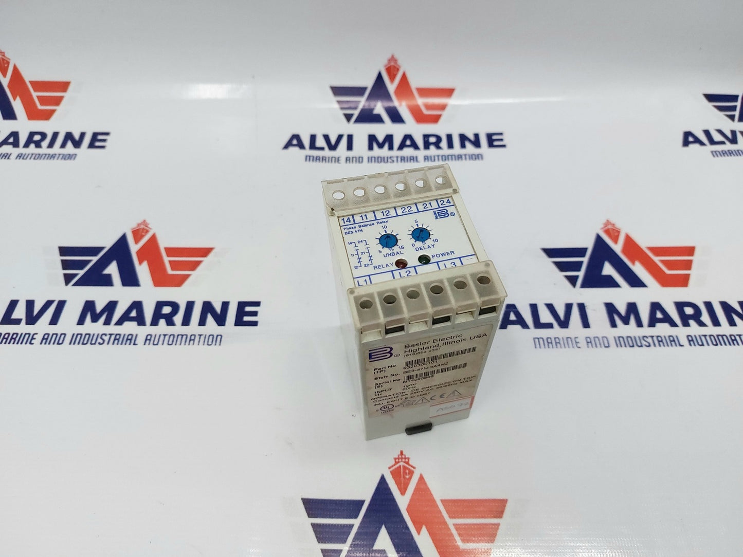 BASLER ELECTRIC BE3-47N-3A4N2 PHASE BALANCE RELAY 9320300101 (2)