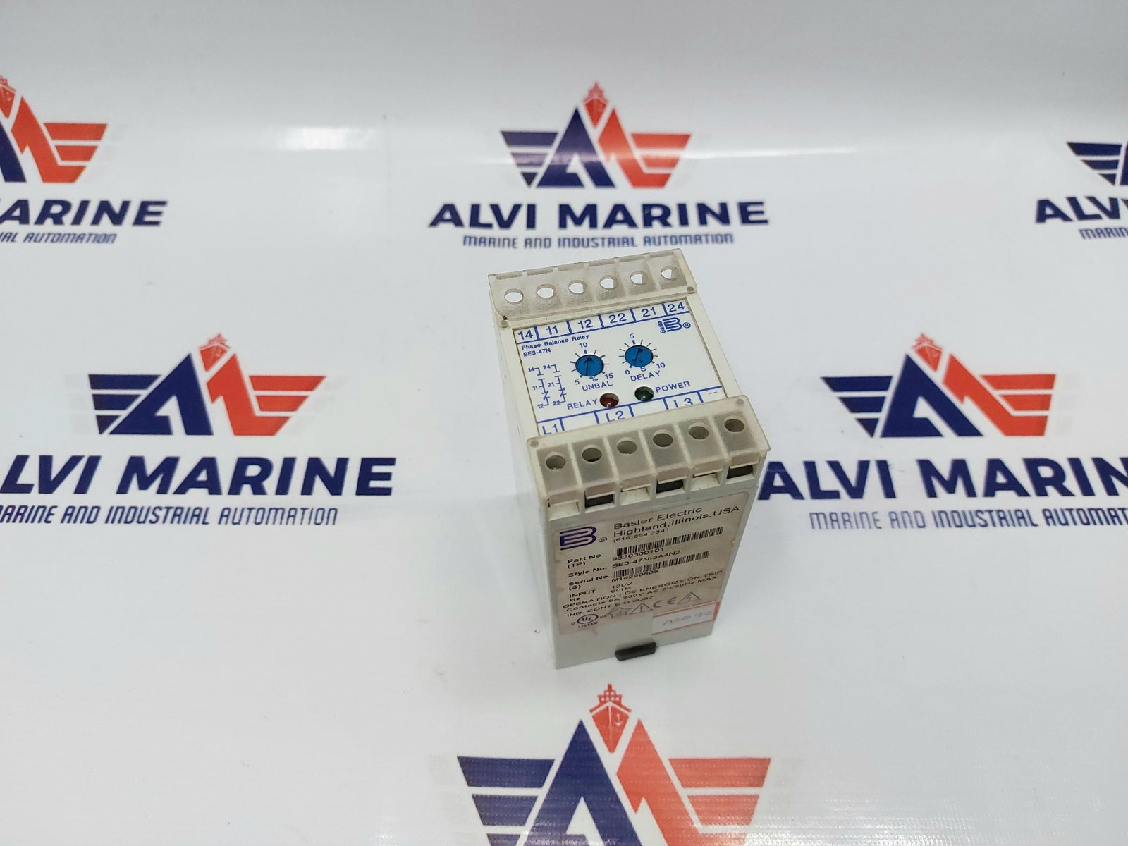 BASLER ELECTRIC BE3-47N-3A4N2 PHASE BALANCE RELAY 9320300101 (2)