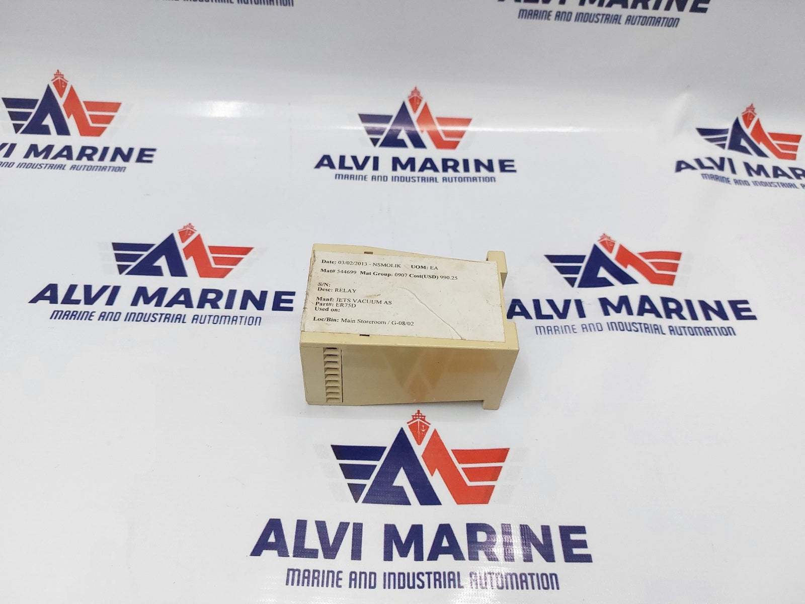 JETS VACUUM ER 75-D CONTROL RELAY ER7520000004 ER75D (3)