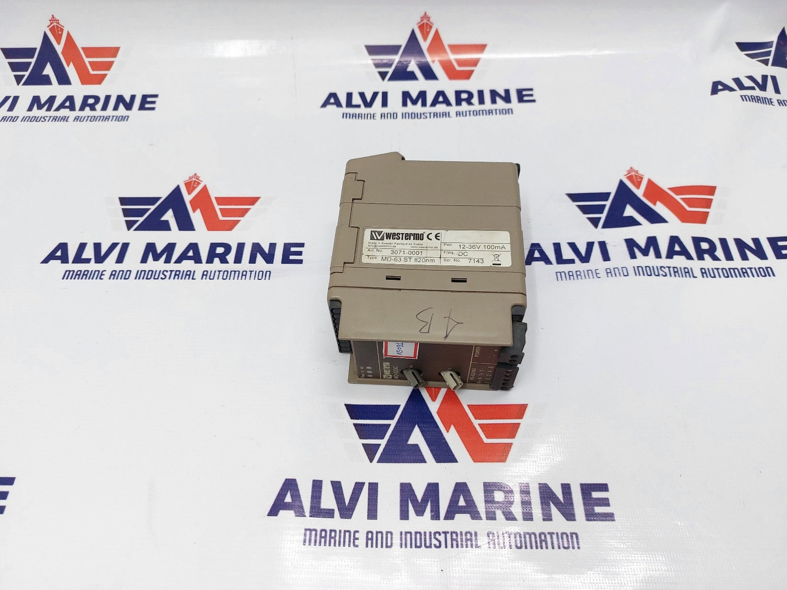WESTERMO MD-63DC FIBER OPTIC MODEM 3071–0001 (4)