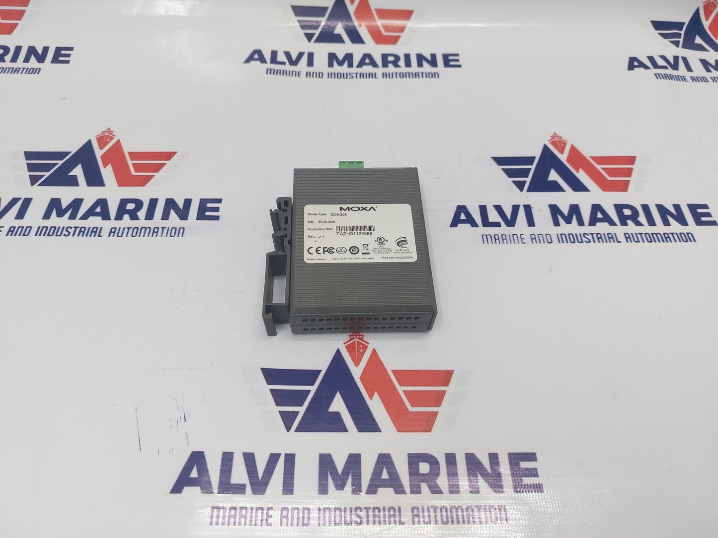 MOXA EDS-205 ETHERNET SWITCH REV: 2.1 1201002052024