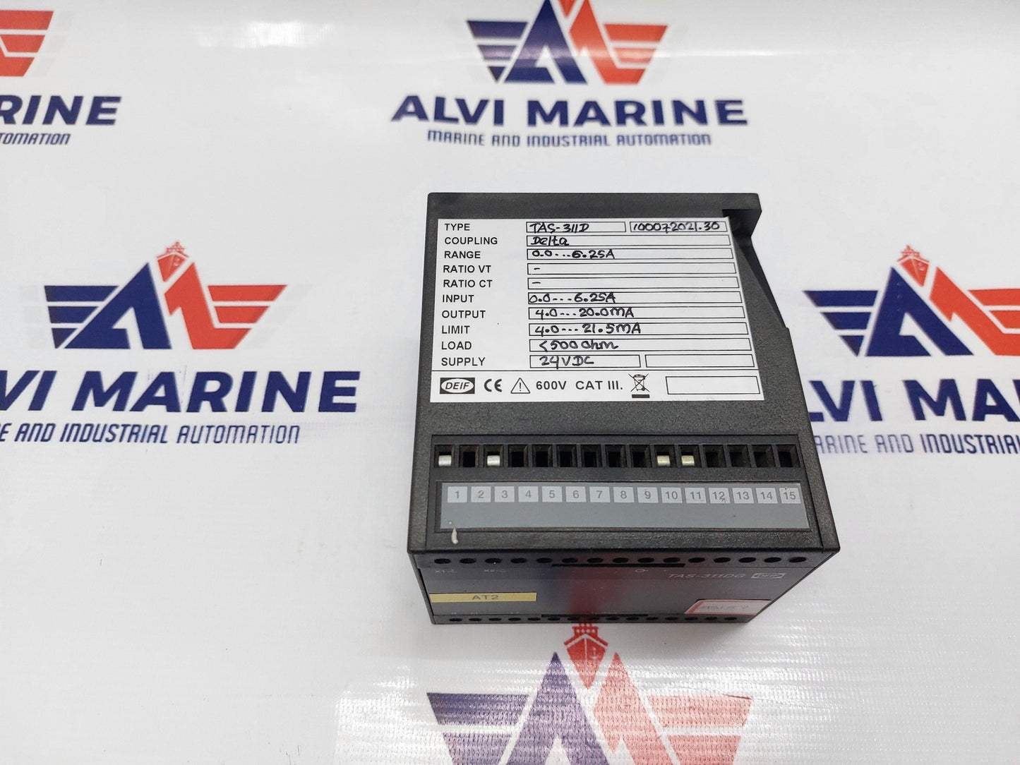 DEIF TAS-311DG CONTROL PANEL SIGNAL TRANSDUCER