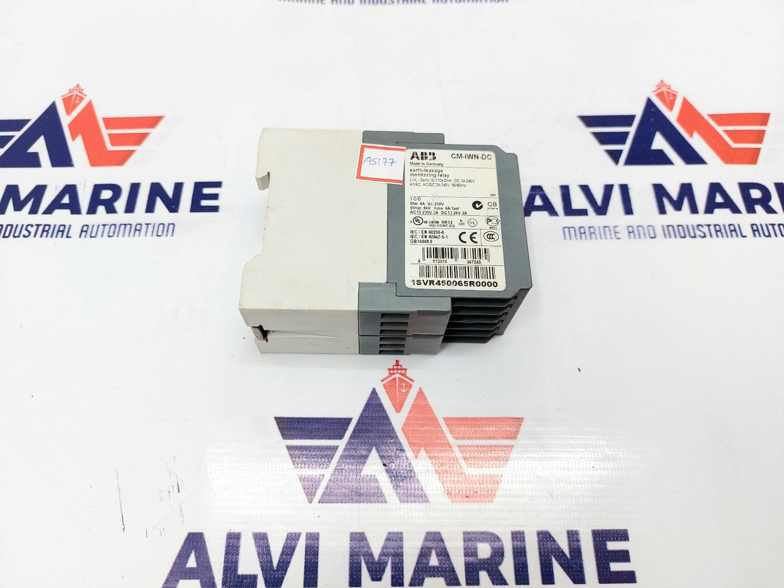ABB CM-IWN-DC EARTH LEAKAGE MONITORING RELAY