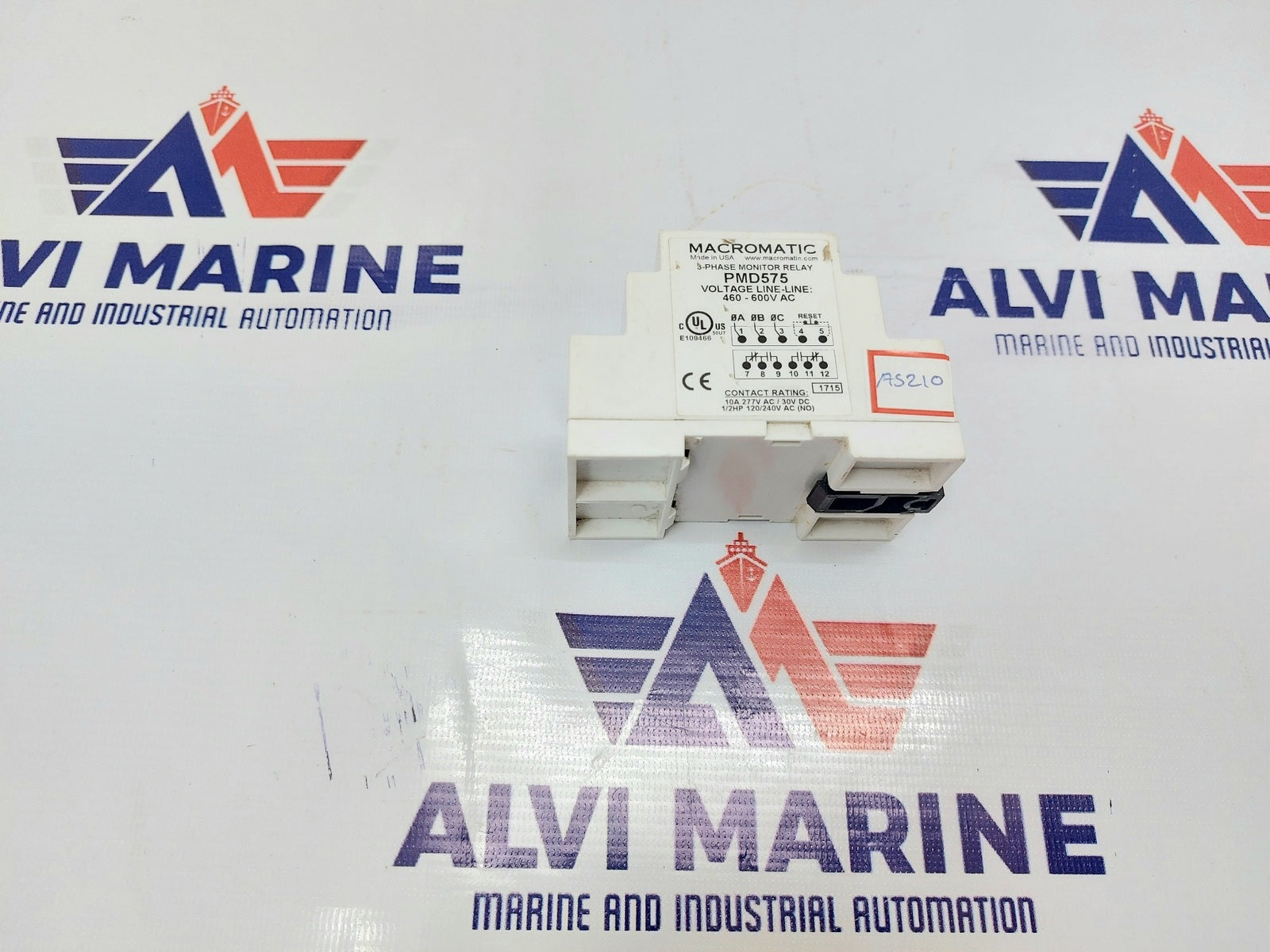 MACROMATIC PMD575 3-PHASE MONITOR RELAY