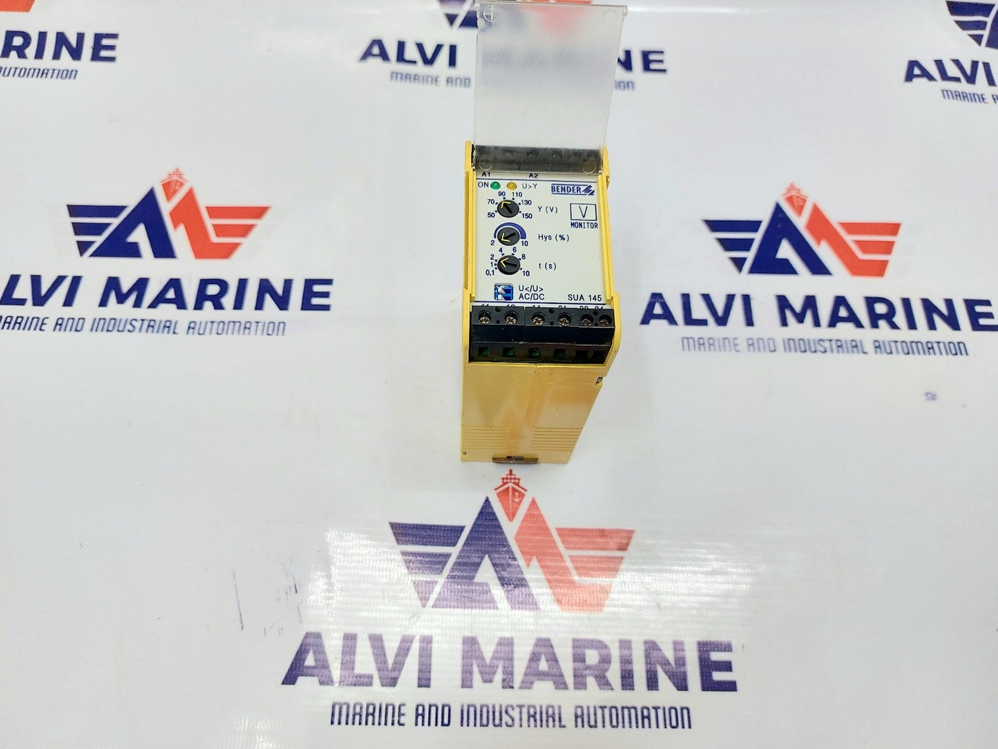 BENDER SUA145SUA 145 VOLTAGE RELAY B93015510 (2)