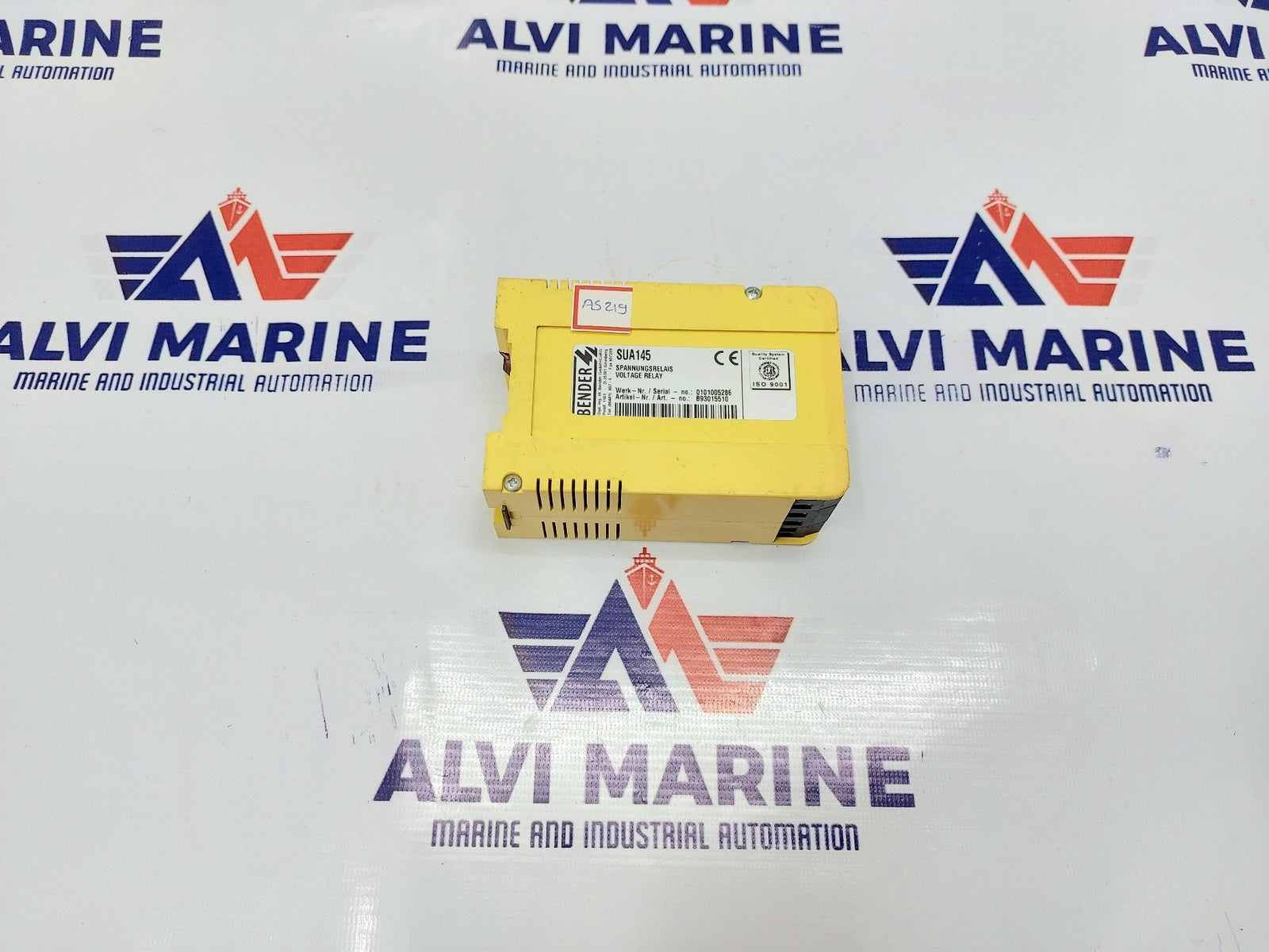 BENDER SUA145SUA 145 VOLTAGE RELAY B93015510 (3)