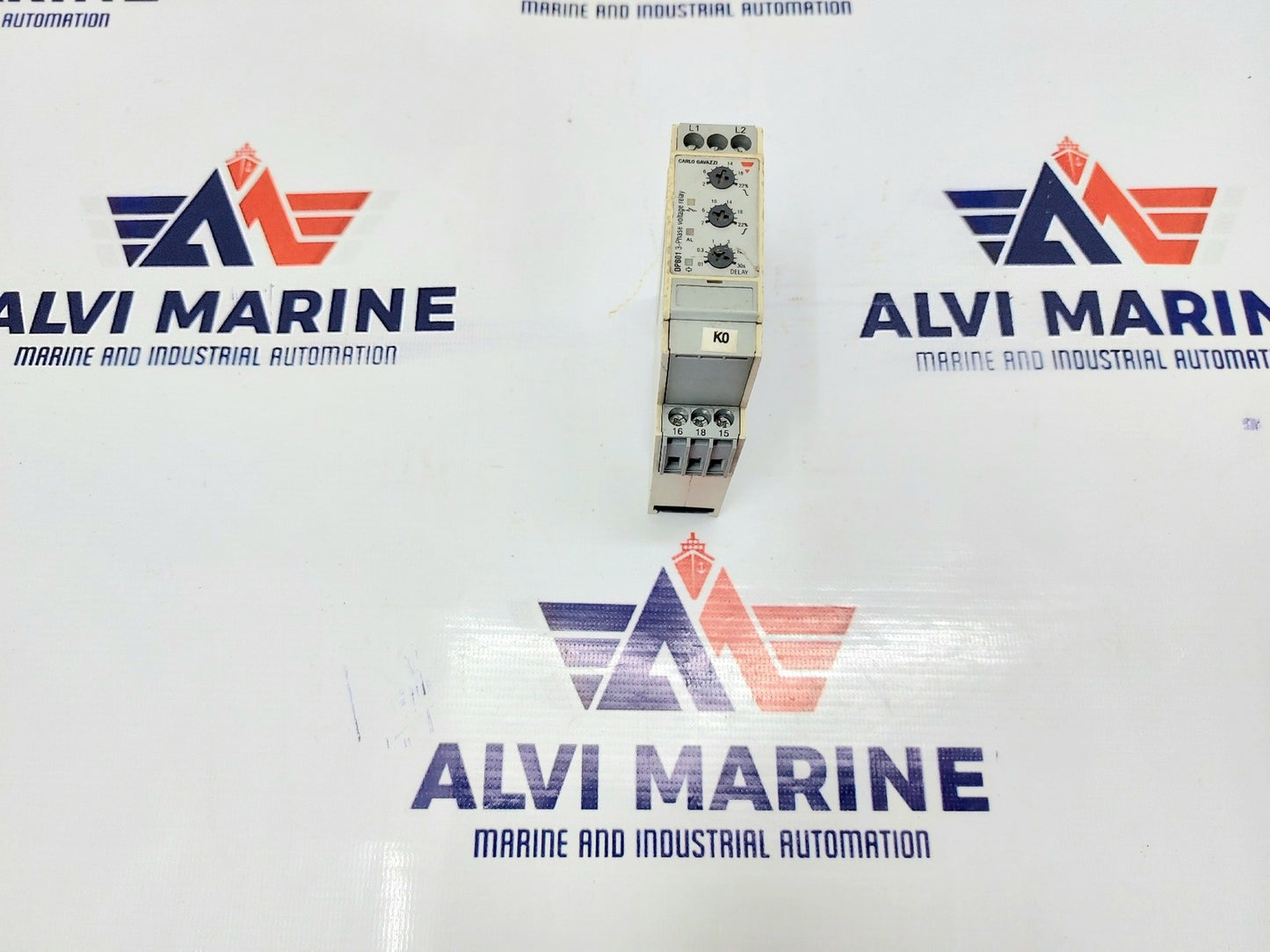 CARLO GAVAZZI DPB01CM48 3-PHASE VOLTAGE MONITORING RELAY (2)