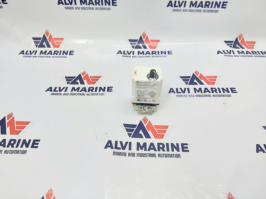 SQUARE D 9050JCK27V20 ELECTRICAL TIMING RELAY SER. E