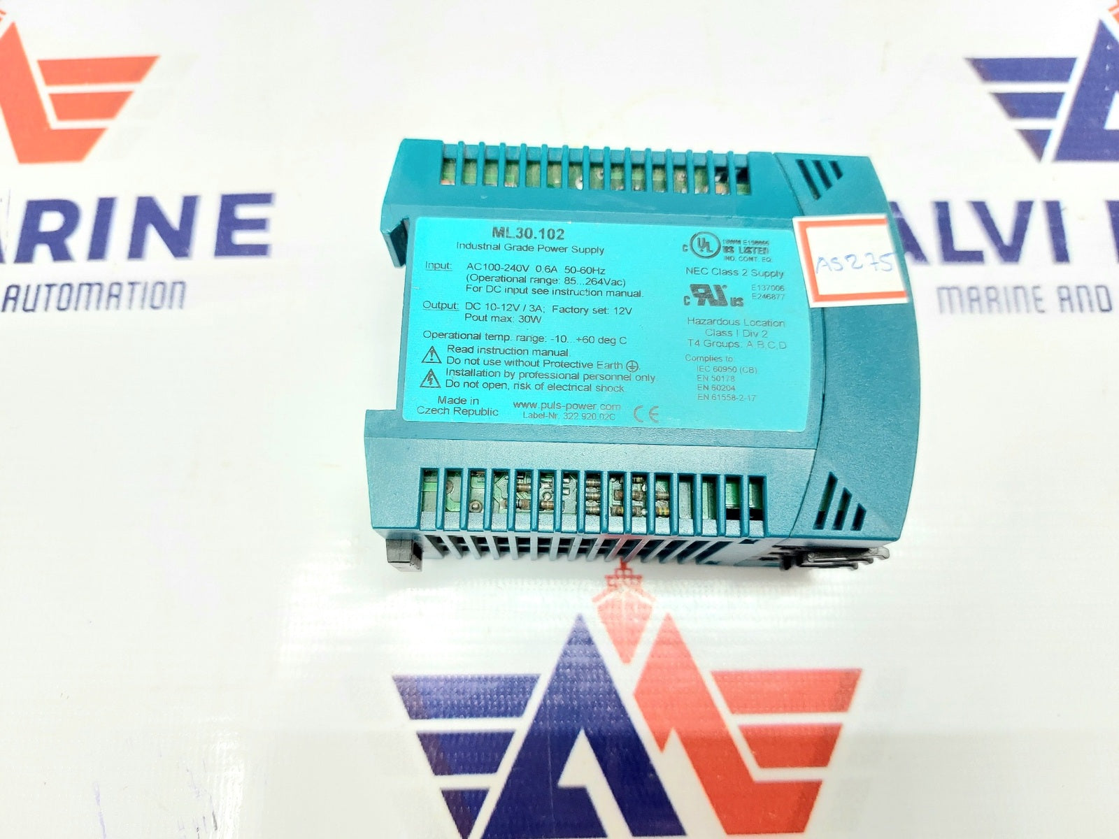 PULS ML30.102 INDUSTRIAL GRADE POWER SUPPLY (4)