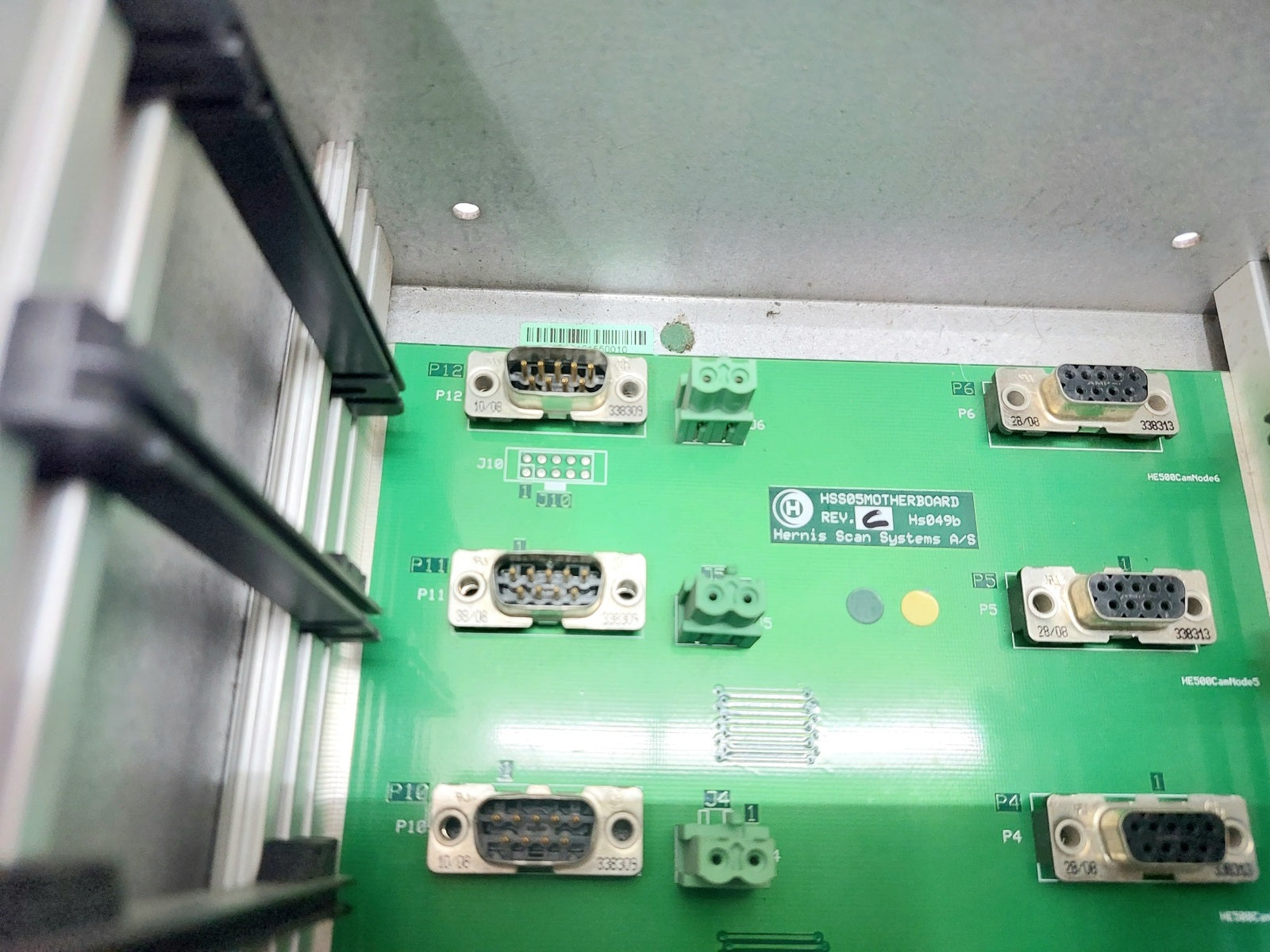 HERNIS SCAN SYSTEM NODE HSS05 PCB RACK MODULE HSS05MOTHERBOARD (2)