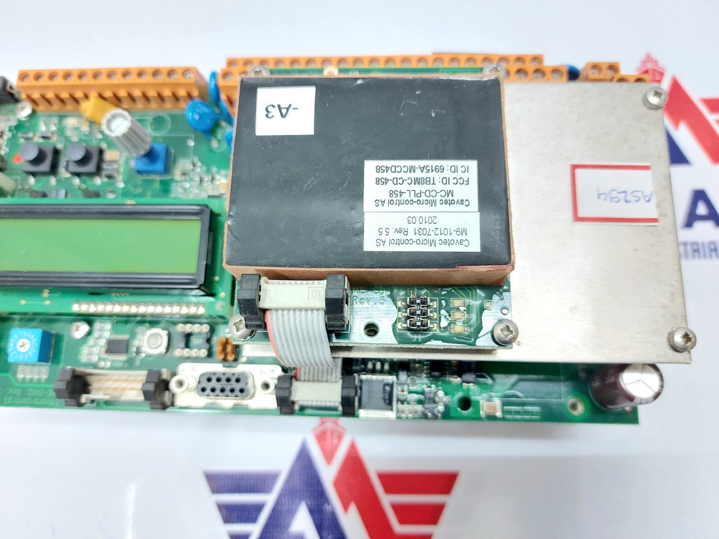 CAVOTEC MICRO-CONNTROL MC-IRX2 TERMINAL BOARD MC-IRX-ANALOG MAIN BOARD REV. 5.5