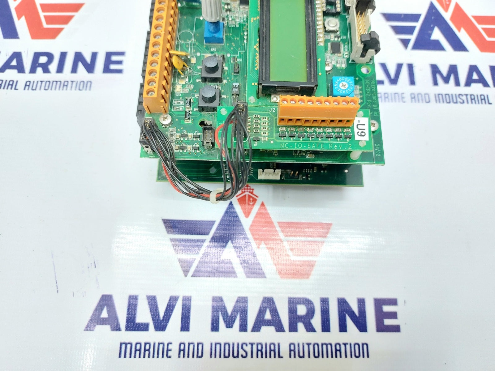 CAVOTEC MICRO-CONNTROL MC-IRX2 TERMINAL BOARD MC-IRX-ANALOG MAIN BOARD REV. 5.5