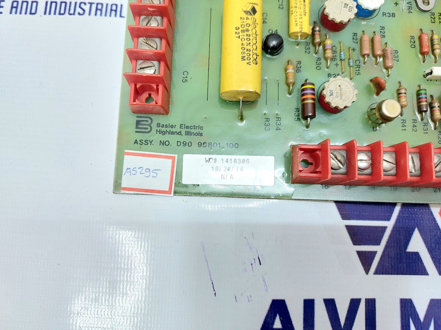 BASLER ELECTRIC D90 96801 100 PCB CARD (3)