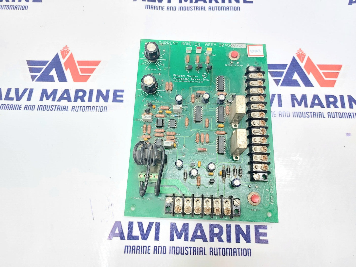 AUTOMATIC MARINE ASSY 9045-0666 PHAROS MARINE PCB CARD (2)