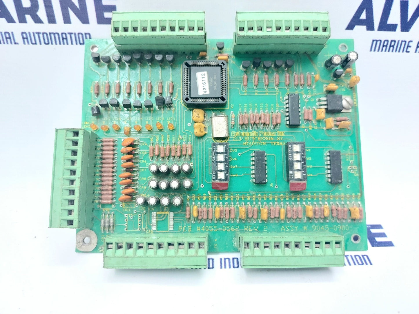 AUTOMATIC POWER 9045-0900 PCB CARD # 4055-0562 REV 2 (4)
