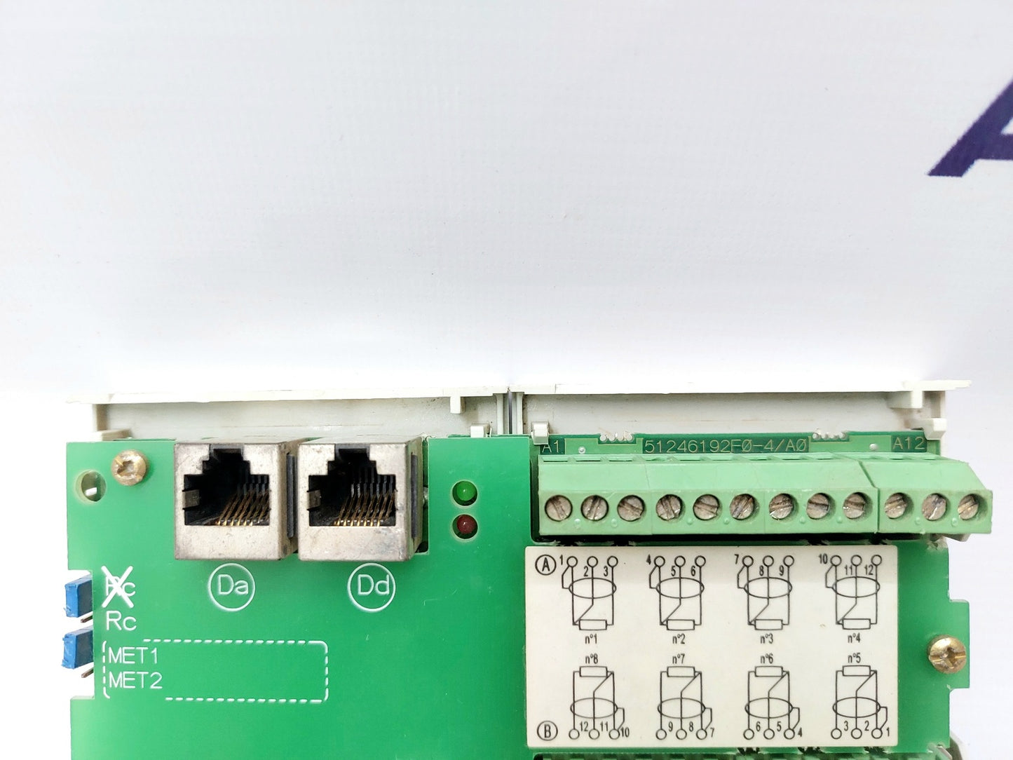 SCHNEIDER MET148-2 SEPAM MODULE 51246192F0-4/A0