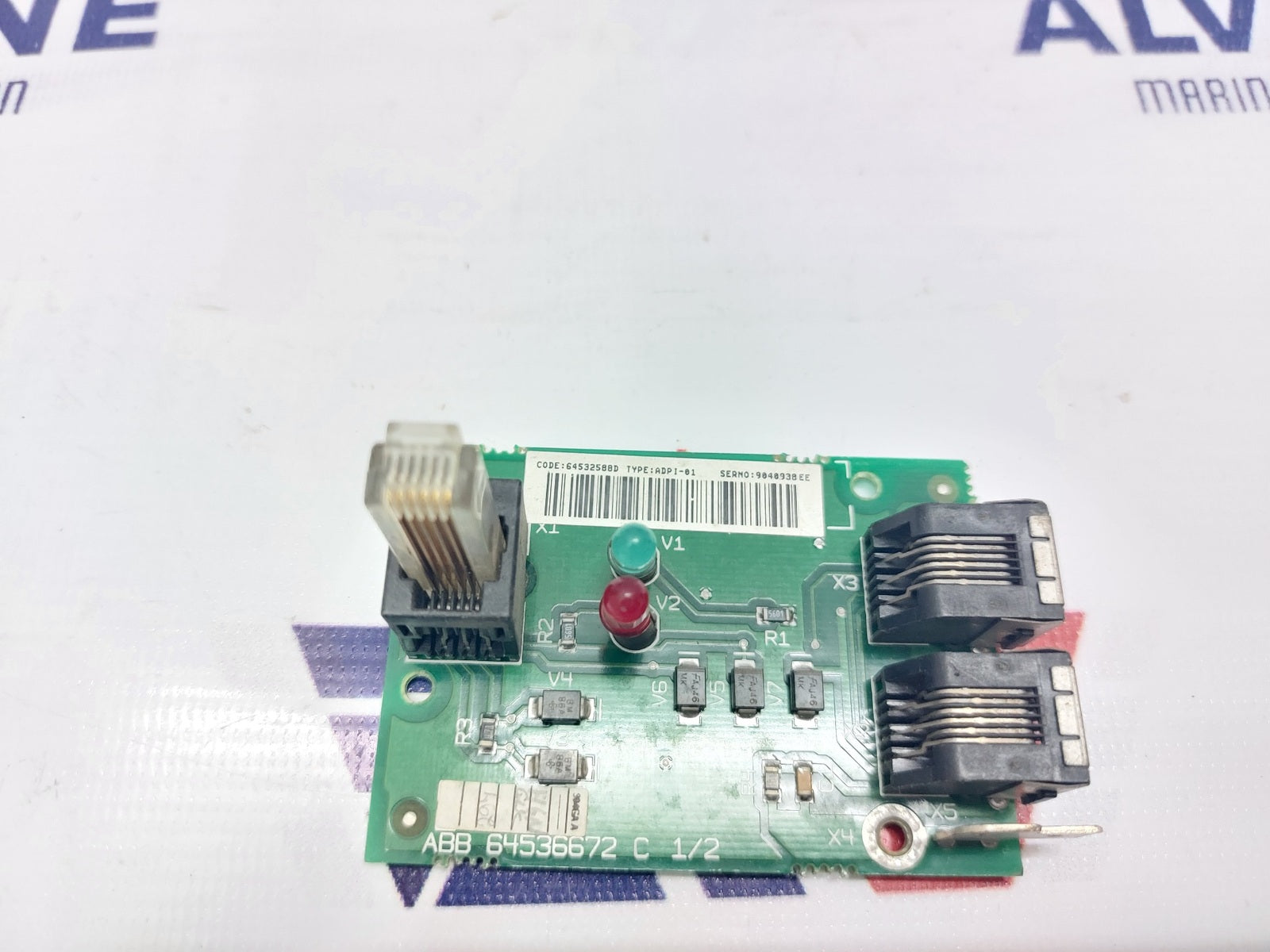 ABB 64536672 C 12 PCB CARD ADPI-01 (2)