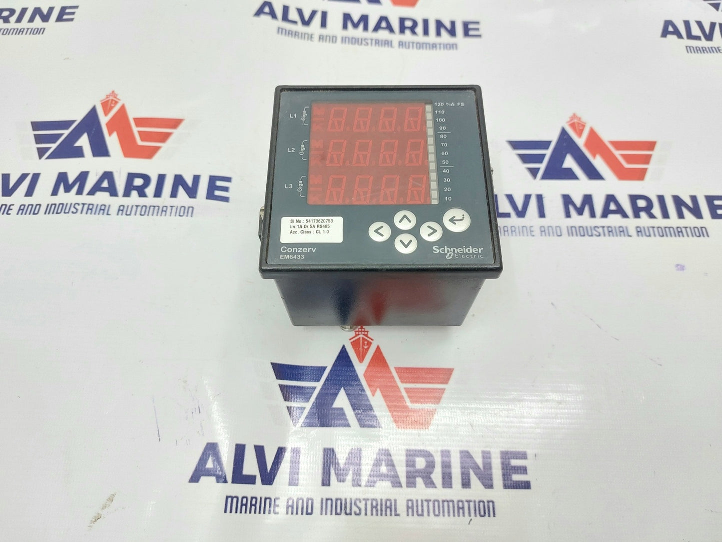 SCHNEIDER CONZERV EM6433 POWER & ENERGY METER (2)