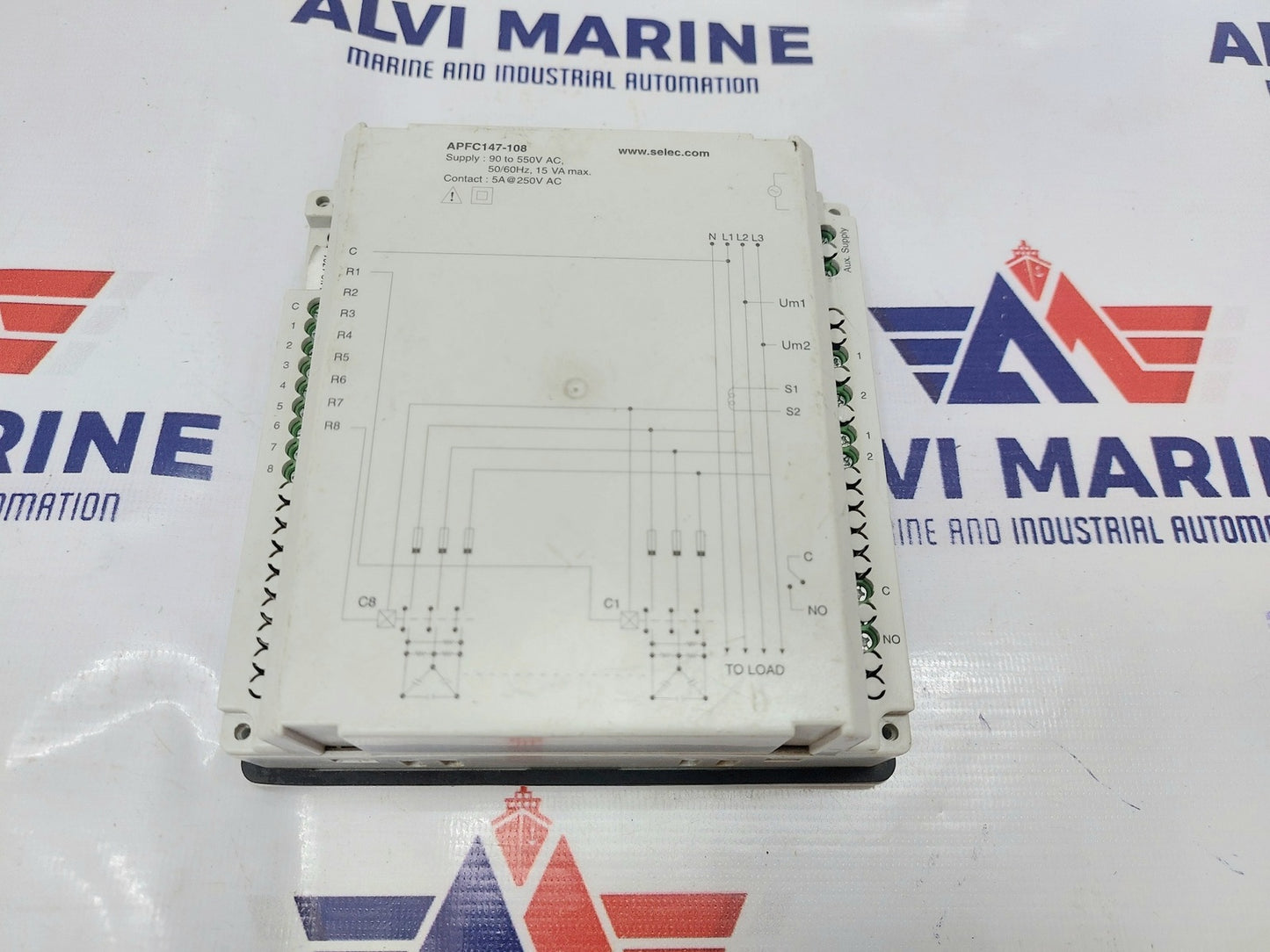 SELEC APFC147-108 POWER FACTOR CONTROLLER (3)