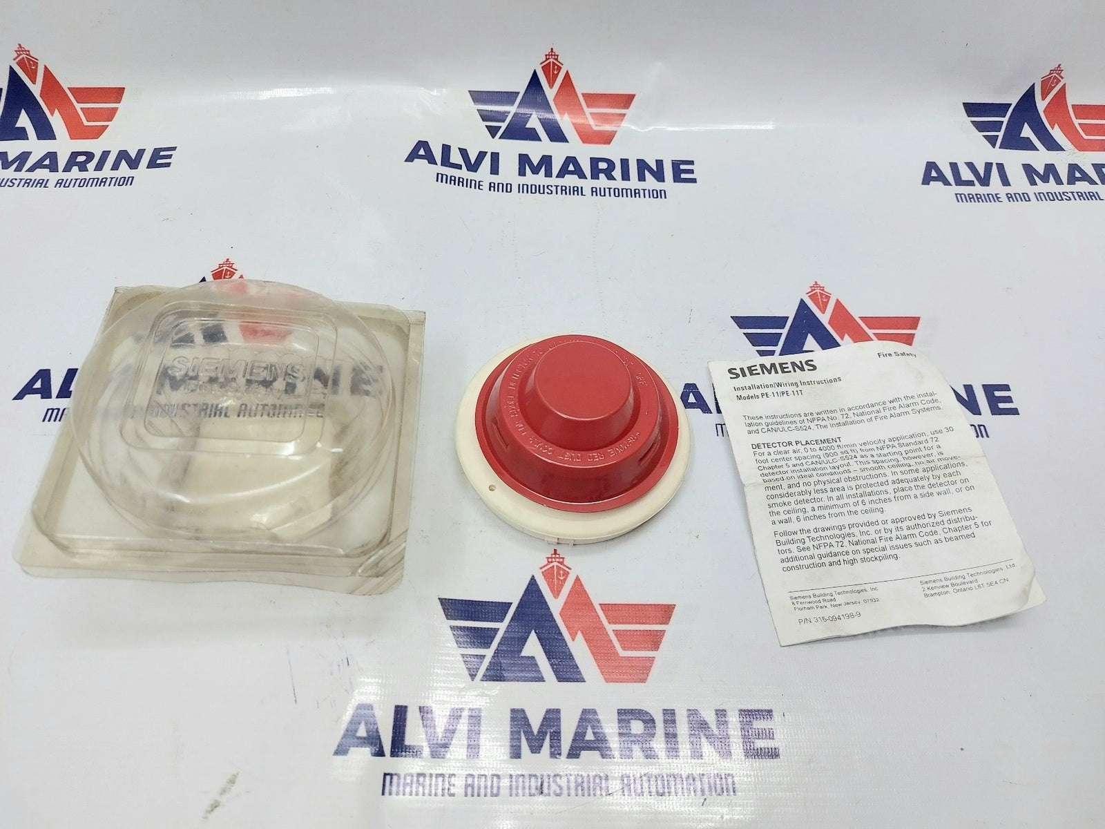 SIEMENS PE-11 PHOTOELECTRIC SMOKE DETECTOR (3)