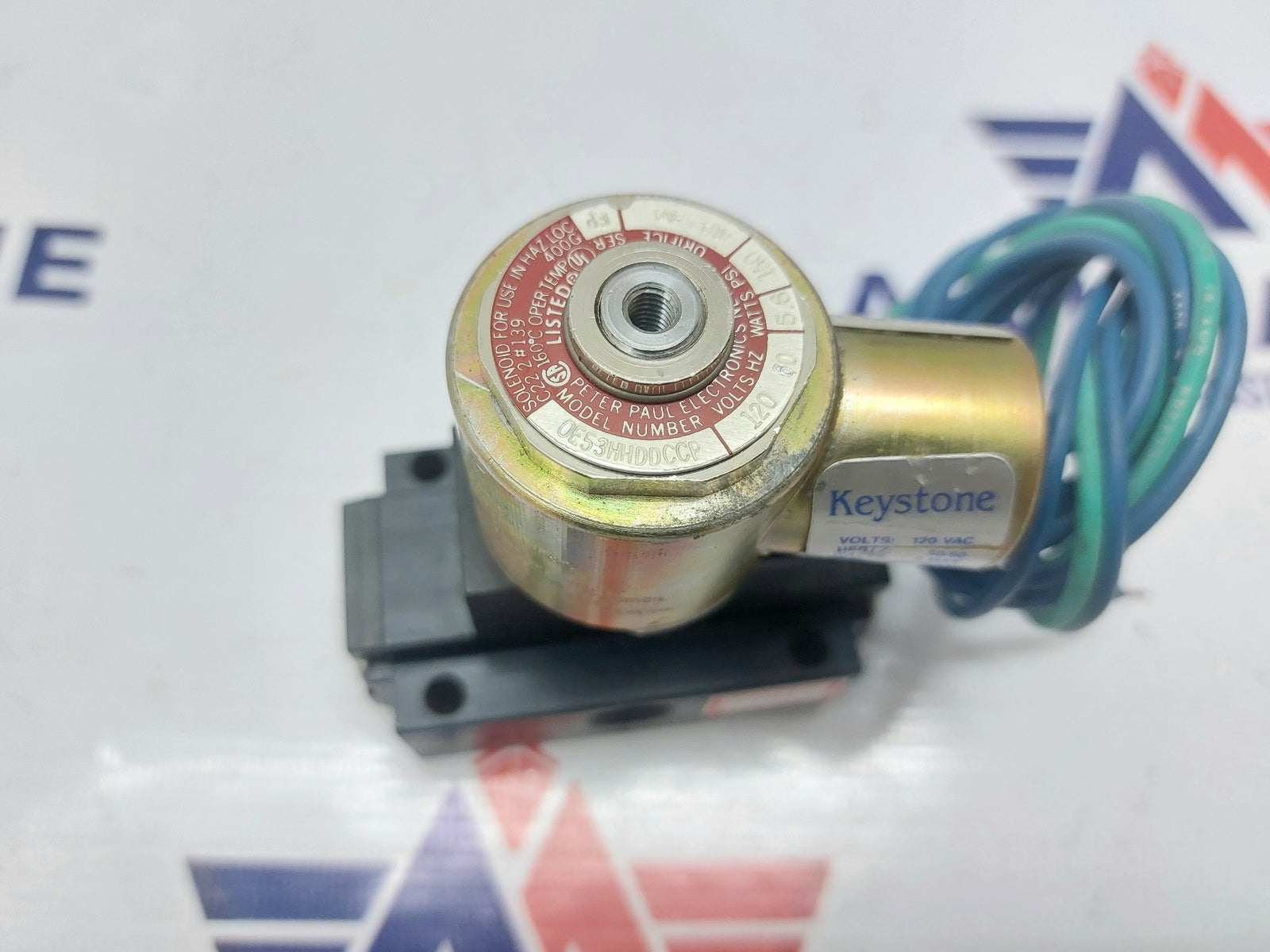 PETER PAUL ELECTRONCIS 0E53HHDDCCP SOLENOID VALVE 5.6 WATTS (2)