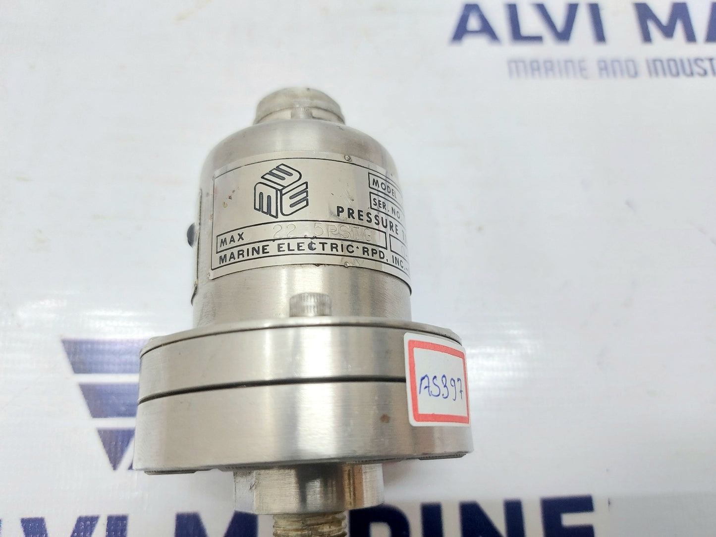 MARINE ELECTRIC 218F3-24 PRESSURE TRANSDUCER 0-30 IN. HGG