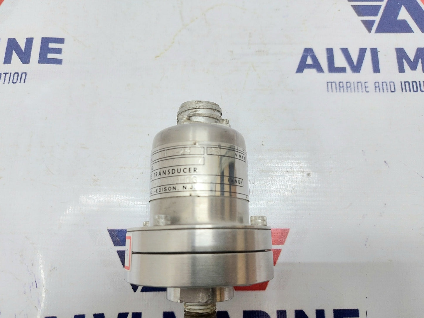 MARINE ELECTRIC 218F3-24 PRESSURE TRANSDUCER 0-30 IN. HGG (4)