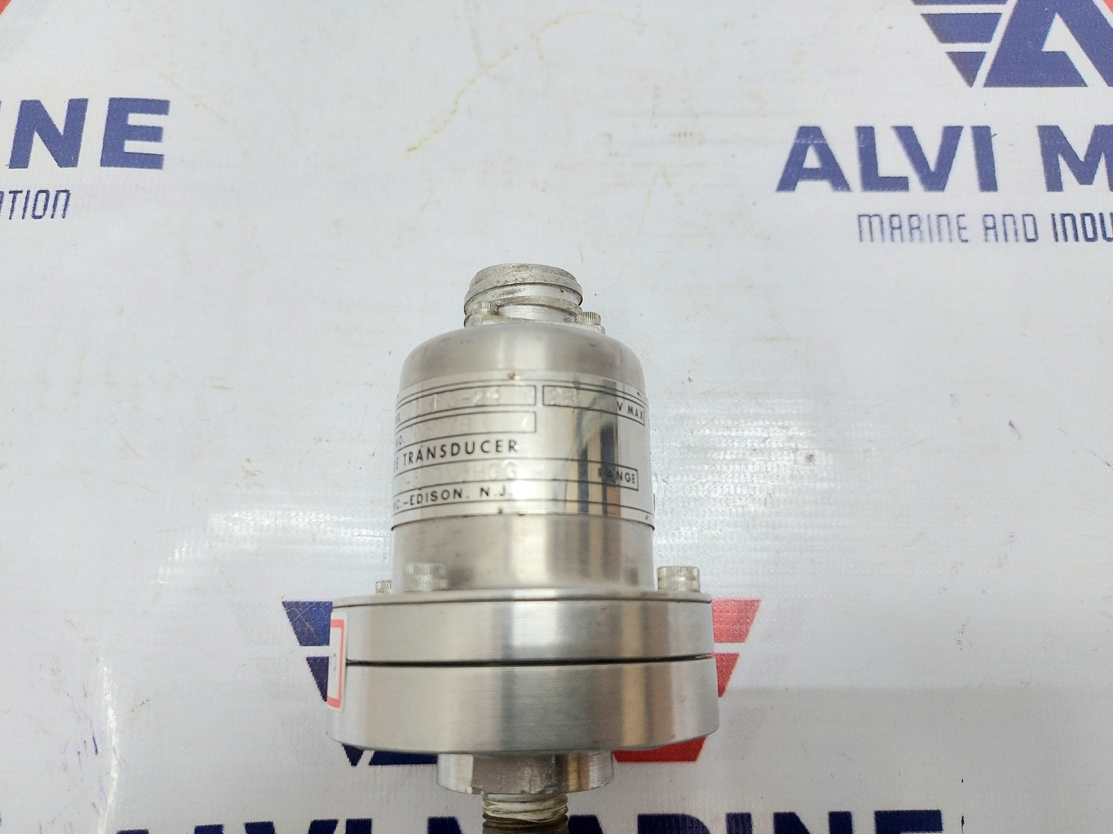 MARINE ELECTRIC 218F3-24 PRESSURE TRANSDUCER 0-30 IN. HGG (4)