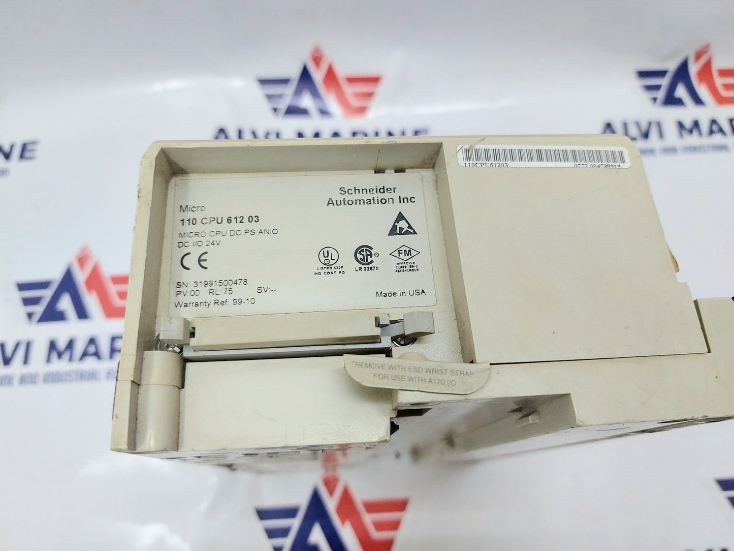 SCHNEIDER AUTOMATION 110 CPU 612 03 MICRO CPU PROGRAMMABLE CONTROLLER (3)