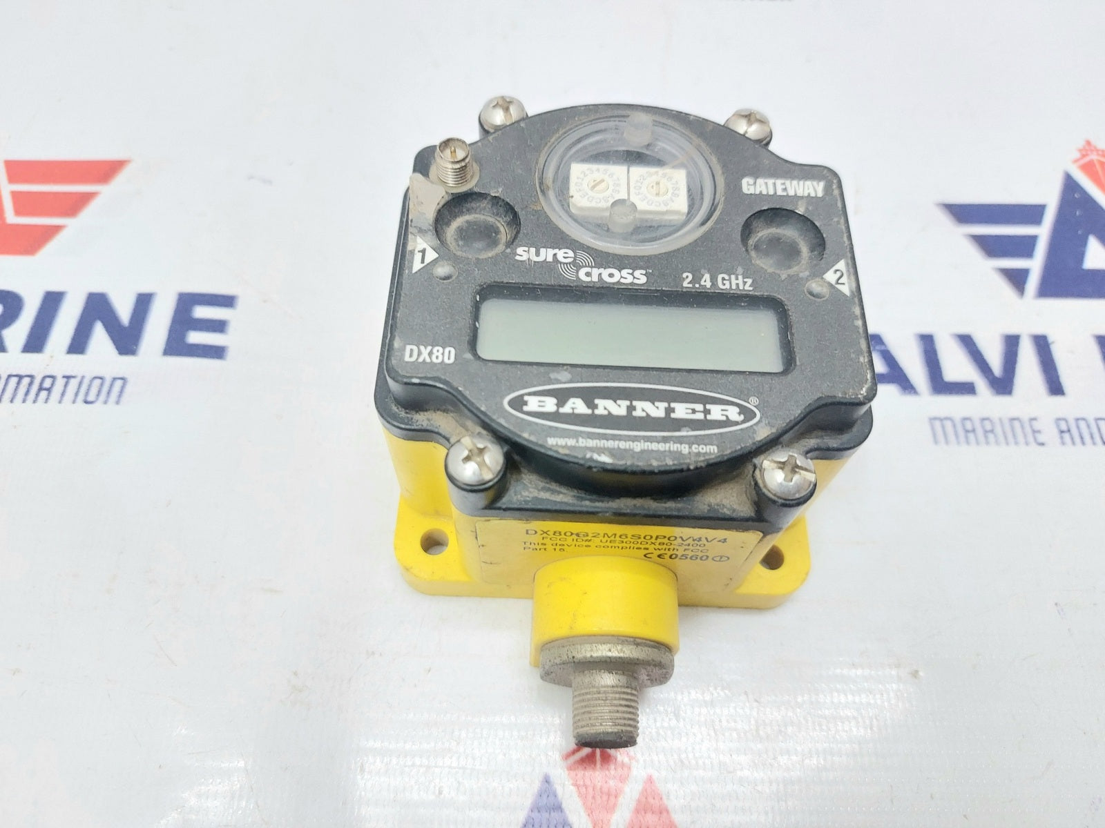 BANNER DX80G2M6S0P0V4V4 MULTIHP 2.4 GHZ SERIAL RADIO MODBUS (2)