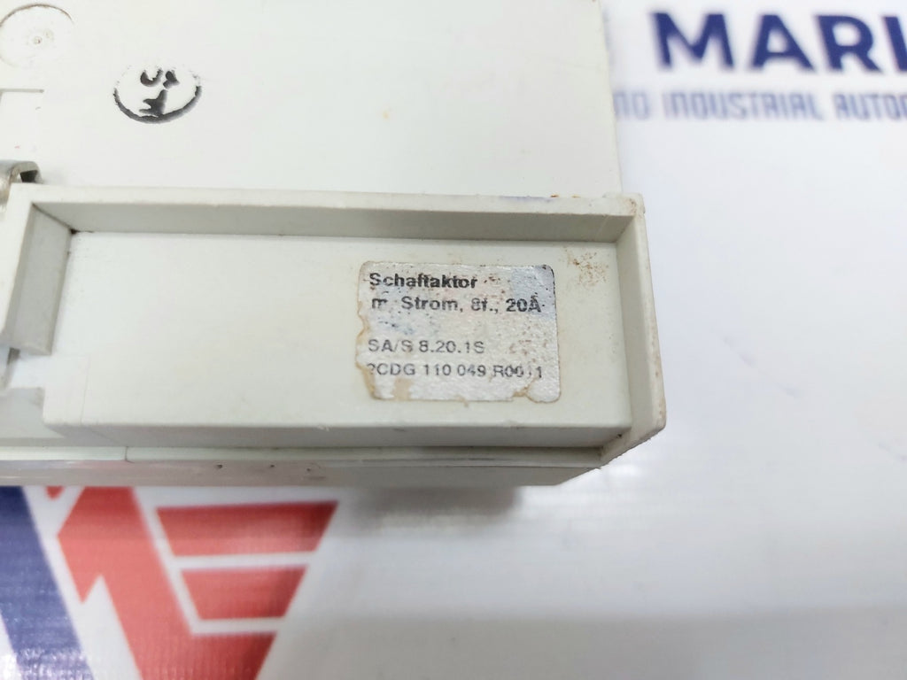 ABB SAS 8.20.1S SWITCH ACTUATOR 2CDG 110 049 R0011 (5)