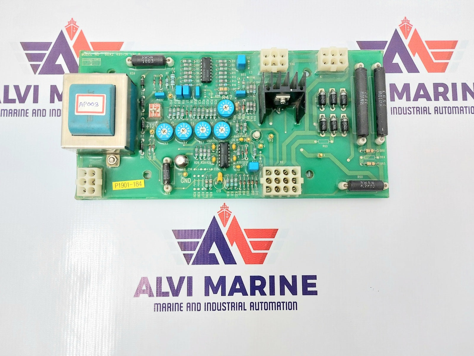 SIEMENS 6GA2 491-1A VER. B AUTOMATIC VOLTAGE REGULATOR CONTROLLER (2)