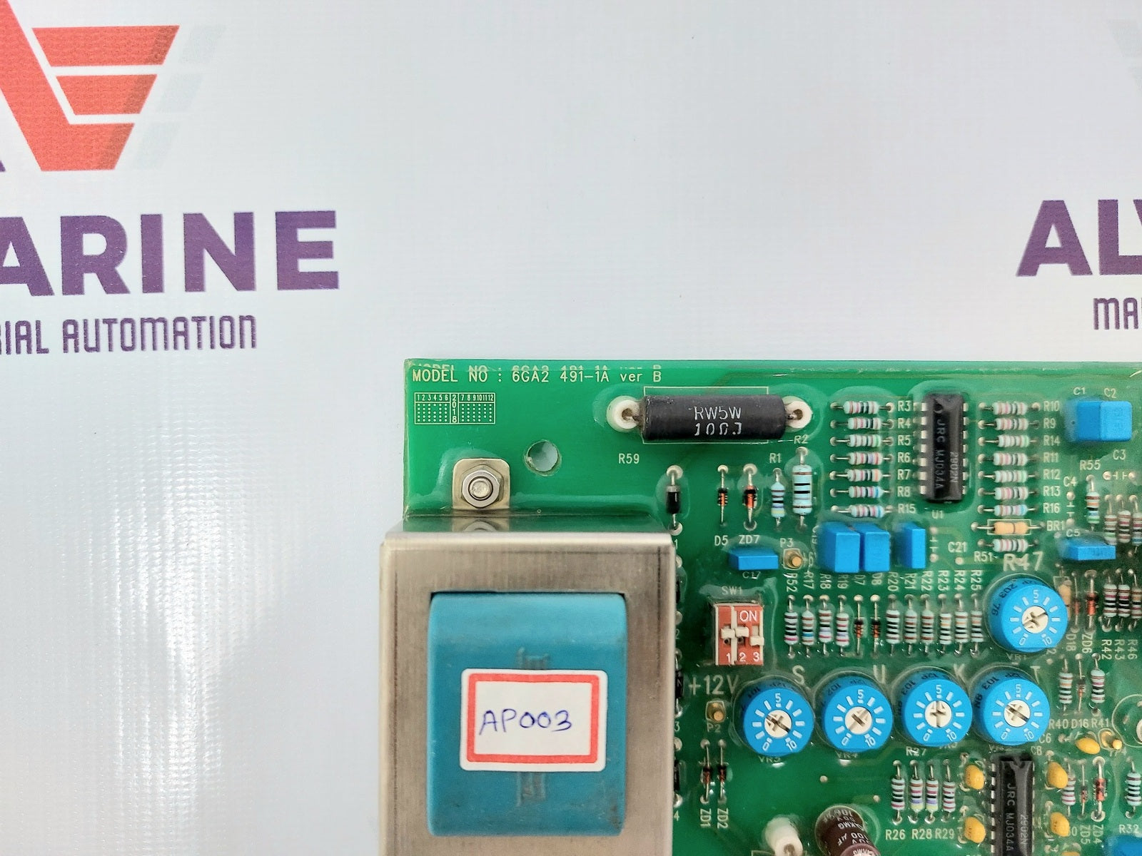 SIEMENS 6GA2 491-1A VER. B AUTOMATIC VOLTAGE REGULATOR CONTROLLER (3)