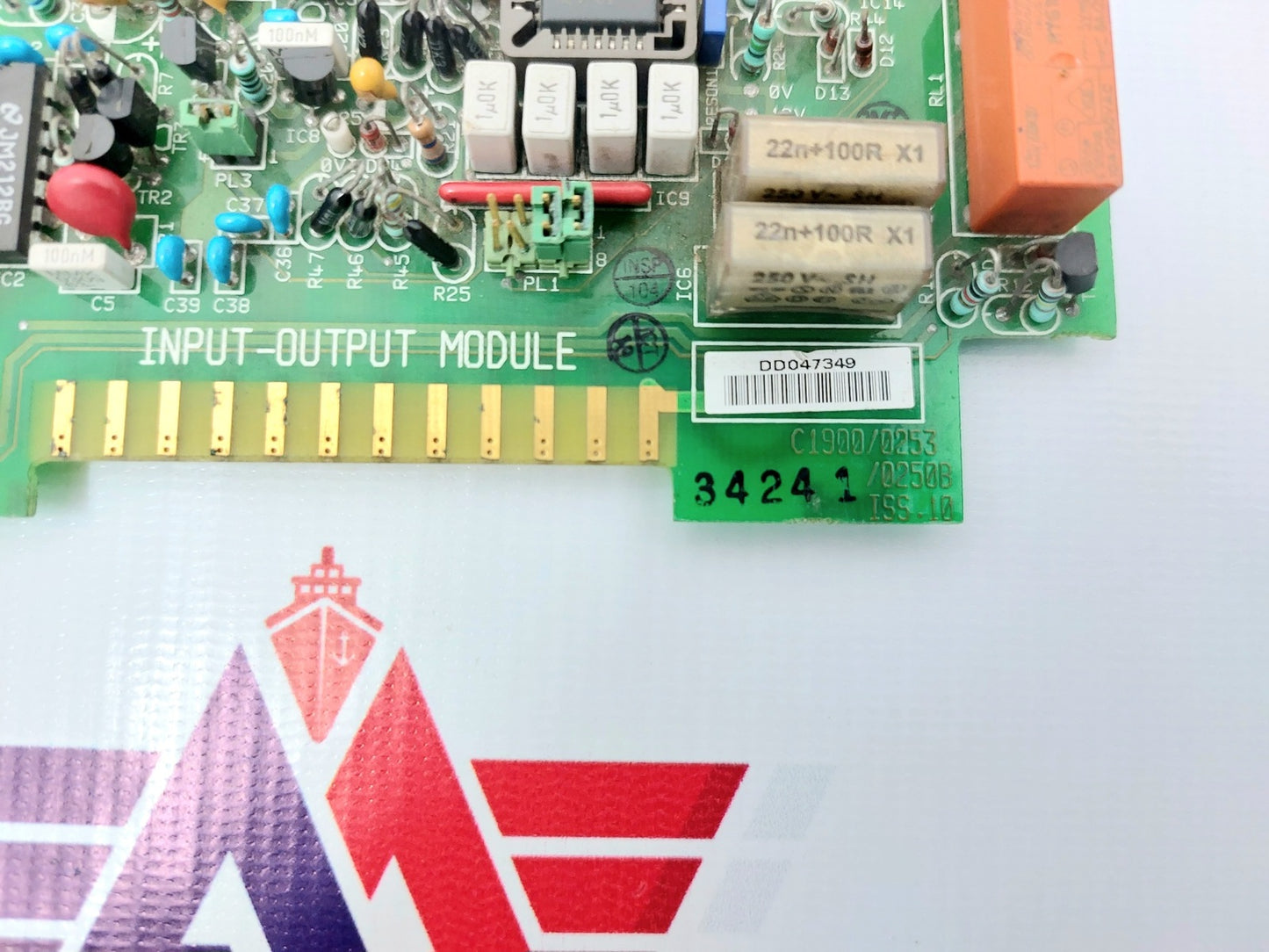 ABB C190002530250B ISS. 10 INPUT-OUTPUT MODULE (3)