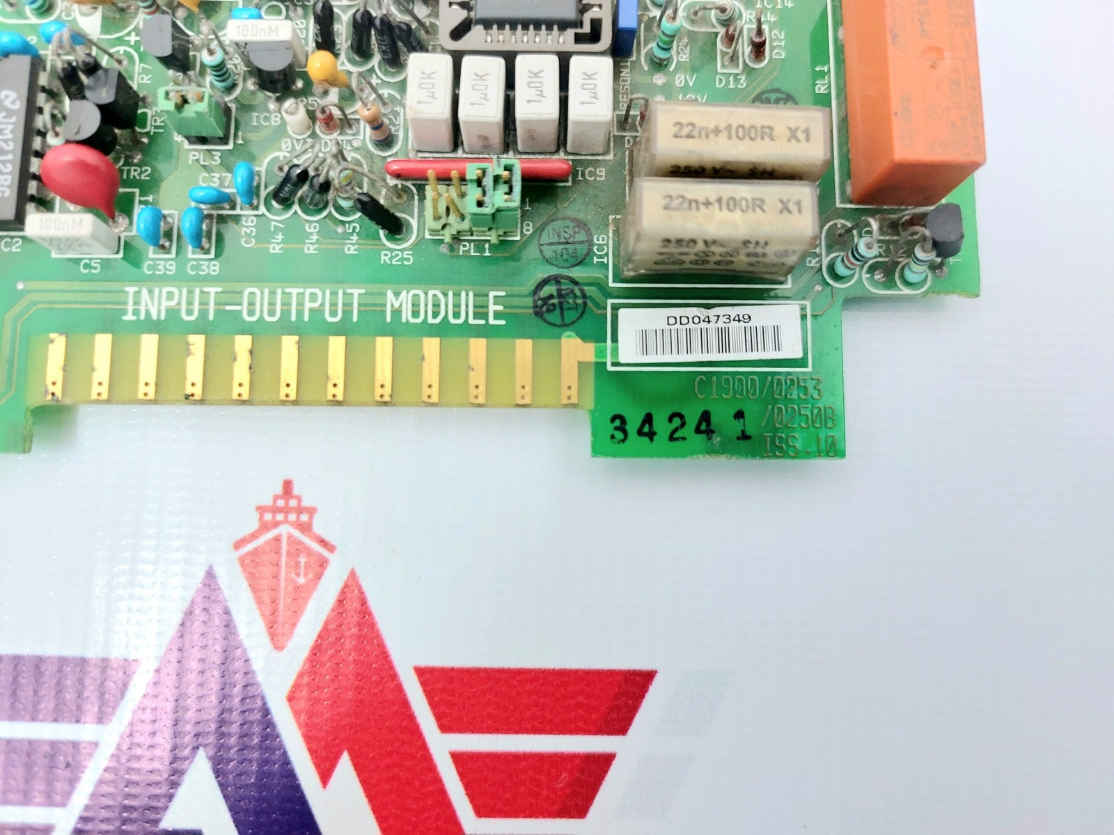 ABB C190002530250B ISS. 10 INPUT-OUTPUT MODULE (3)