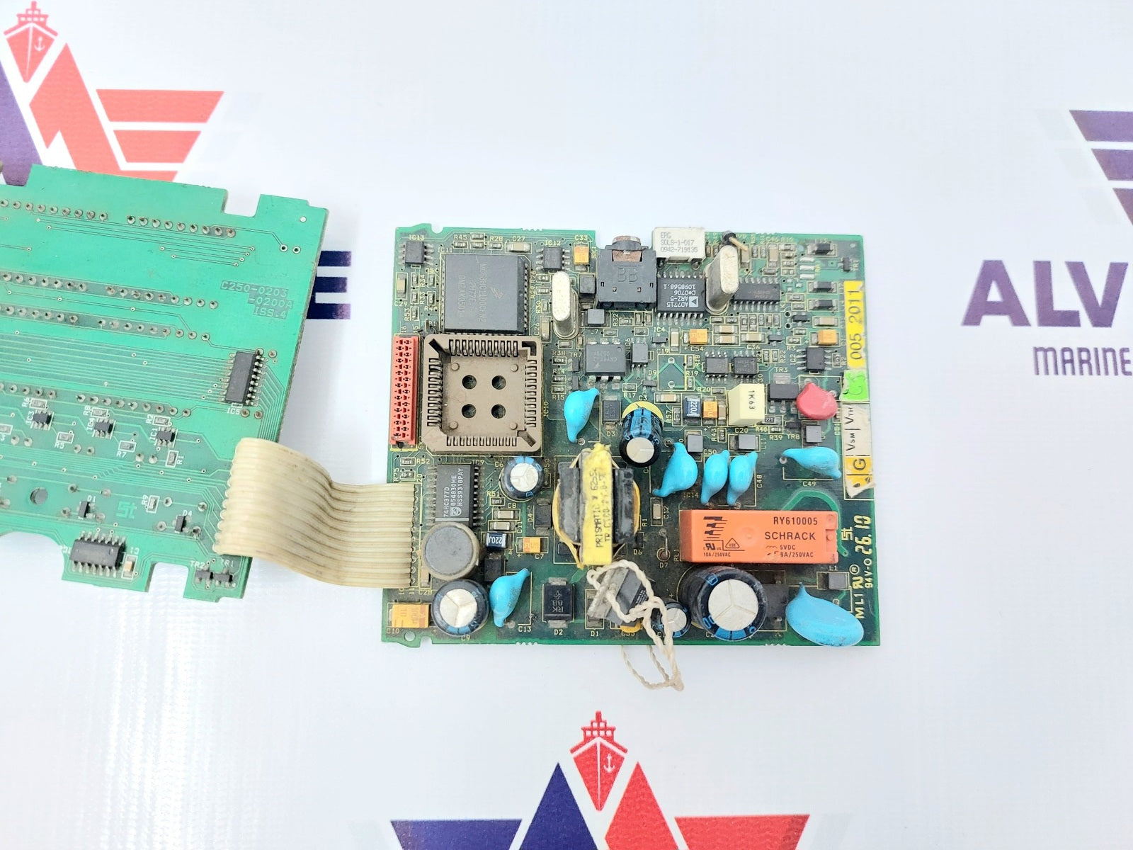 ABB C250-0203-0200B ISS.5 PCB CARD C100-0303-0300A ISS (5)