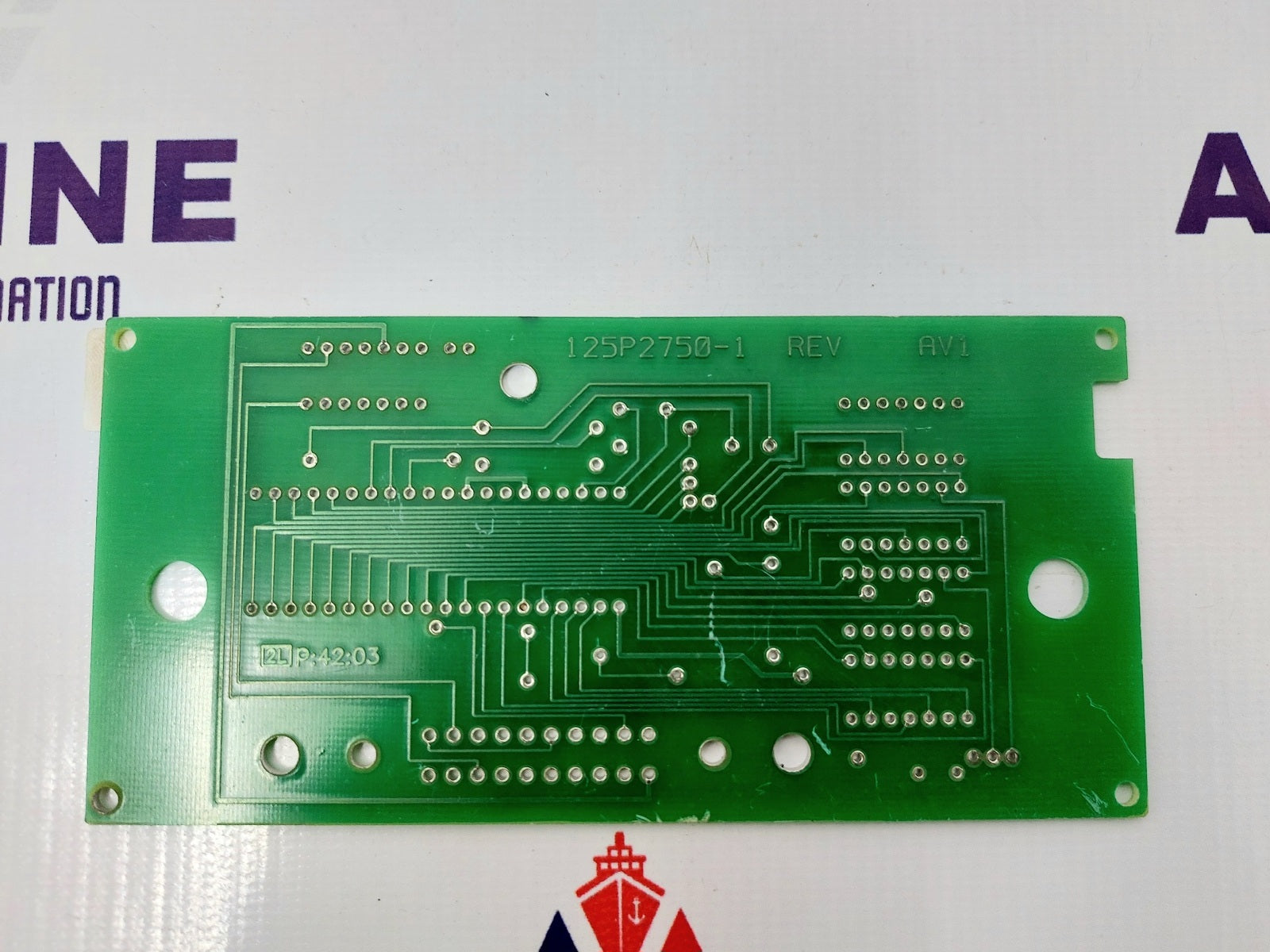 125P28750-1 REV AV1 PCB CARD