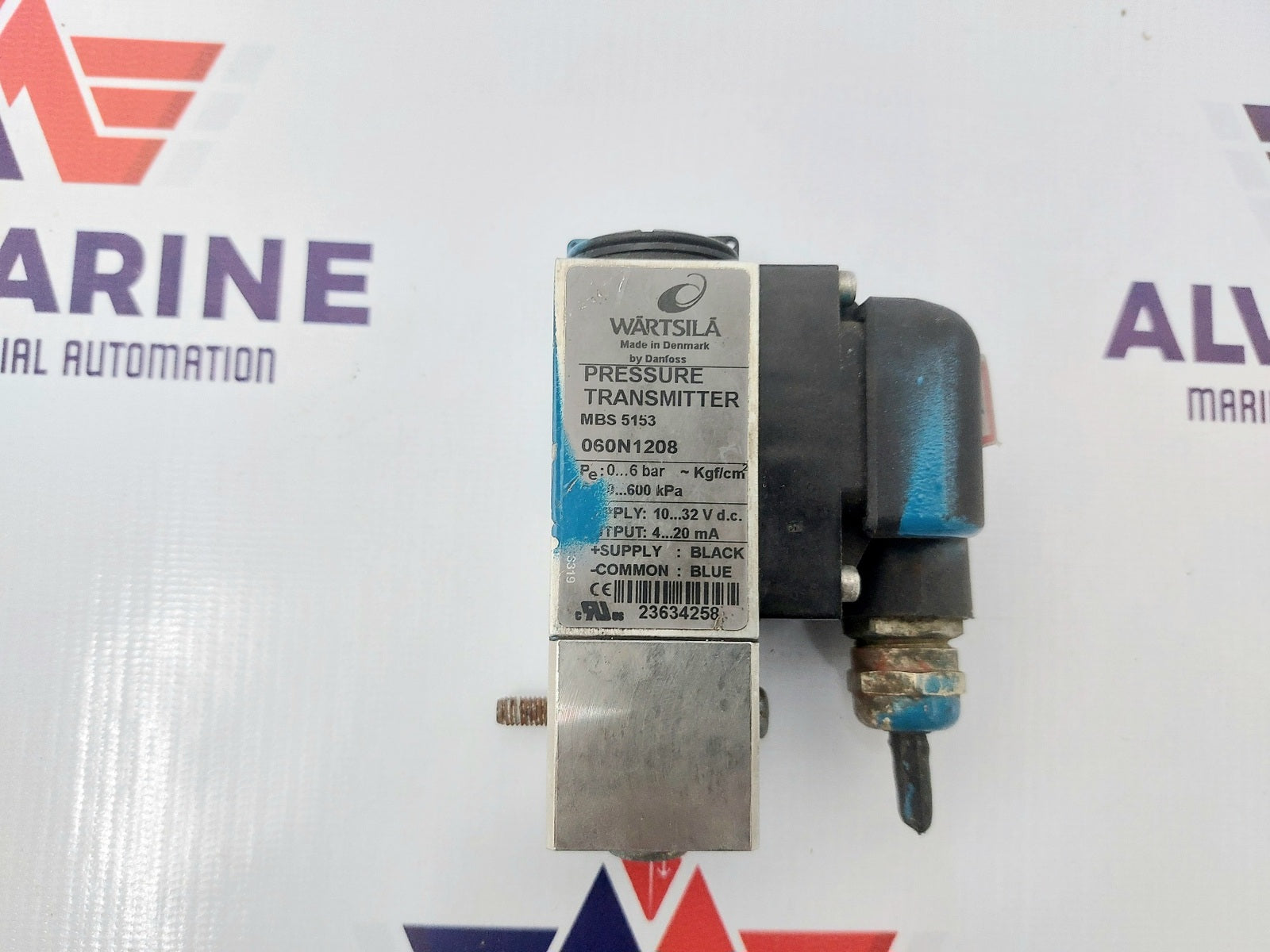WARTSILA MBS 5153 PRESSURE TRANSMITTER 060N1208