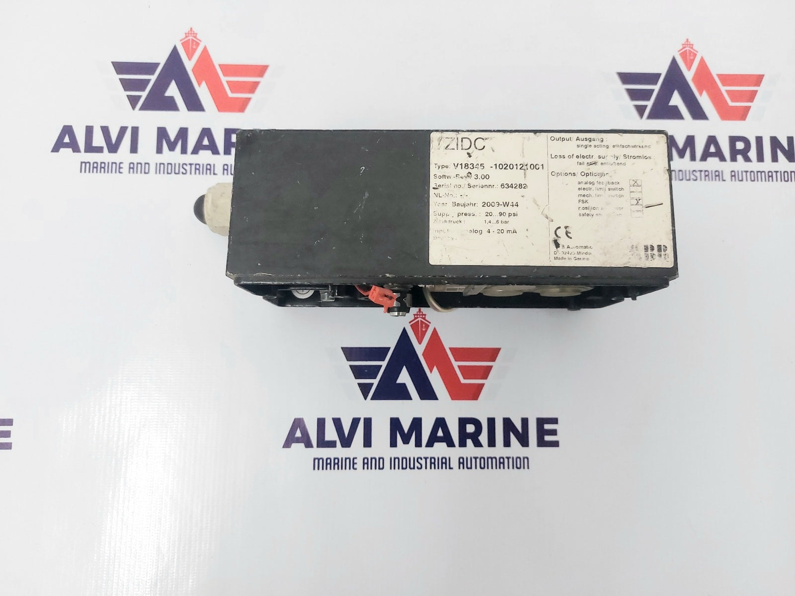 ABB TZIDC V18345-1020121001 PNEUMATIC VALVE POSITIONER (2)
