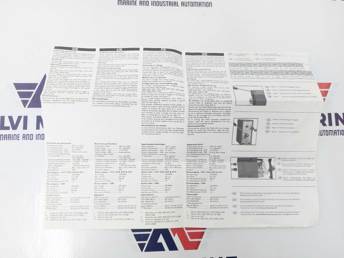 PR ELECTRONICS 2231 TRIP AMPLIFIER 2231P (2)